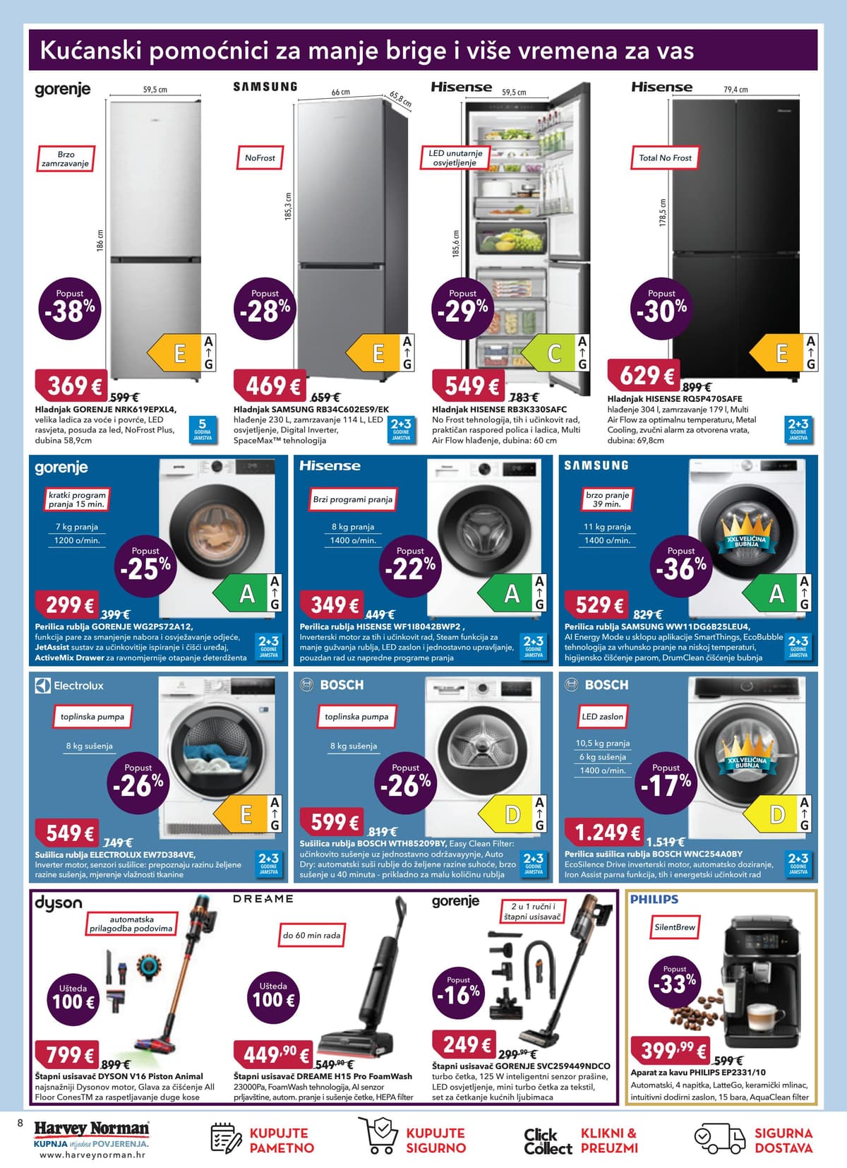 Stranica 8. Harvey Norman kataloga - Priuštite si nešto novo
