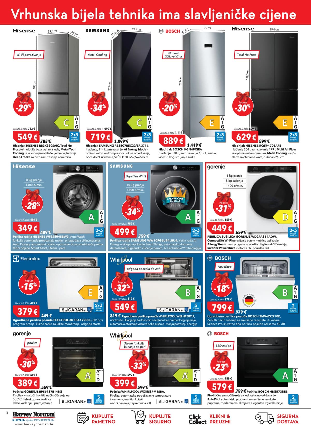 Stranica 8. Harvey Norman kataloga - 15 godina povjerenja od 07.10.2026.