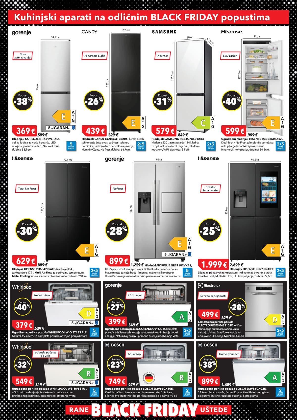 Stranica 9. Harvey Norman kataloga - Black Friday uštede