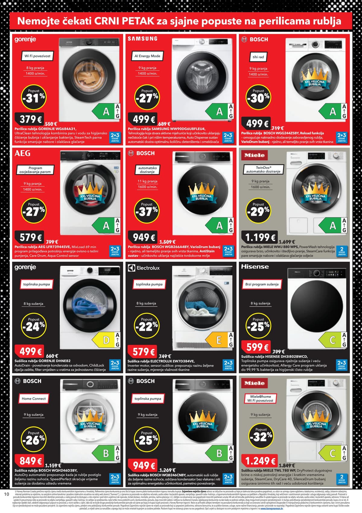 Stranica 10. Harvey Norman kataloga - Black Friday uštede od 16.10.2026.