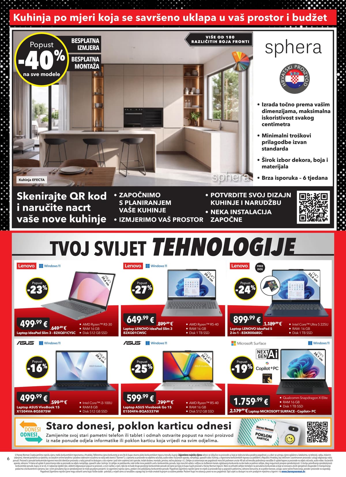 Stranica 6. Harvey Norman kataloga - Black Friday popusti od 28.10.2026.