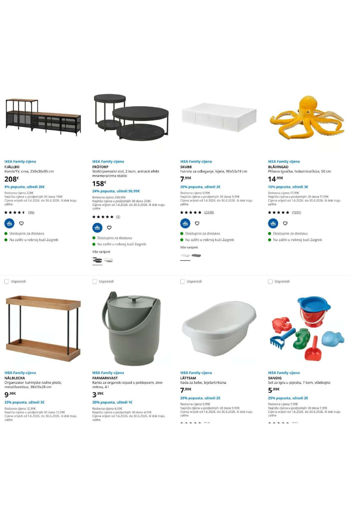 Stranica 1. Ikea kataloga - Family Ponuda Lipanj 2026.