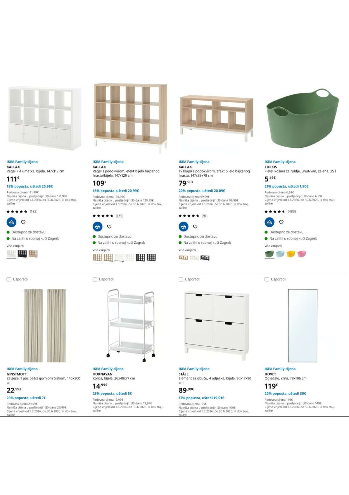 Stranica 3. Ikea kataloga - Family Ponuda Lipanj 2026.