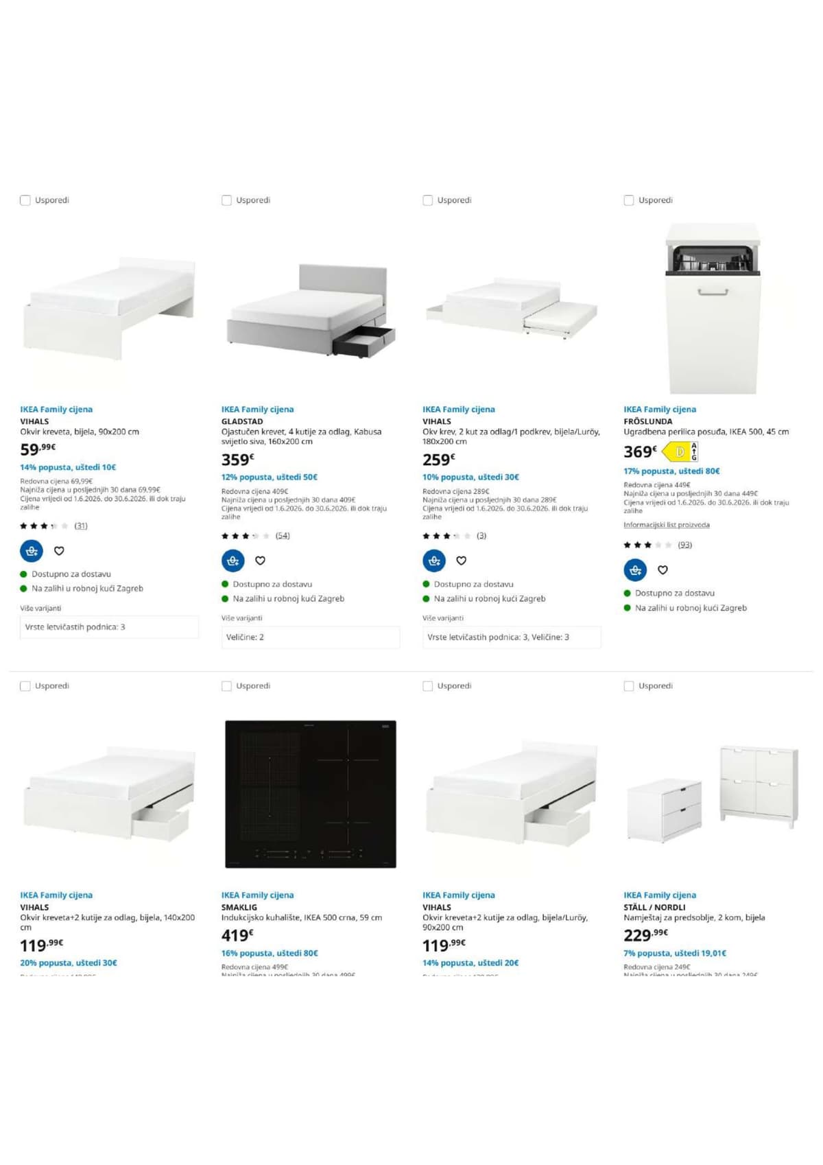 Stranica 9. Ikea kataloga - Family Ponuda Lipanj 2026.