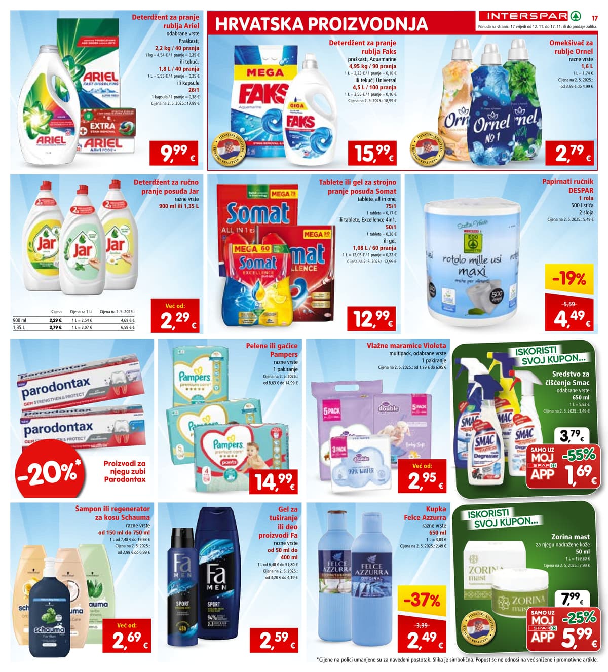 Stranica 19. Interspar kataloga - Akcijska ponuda od 27.02.2026.