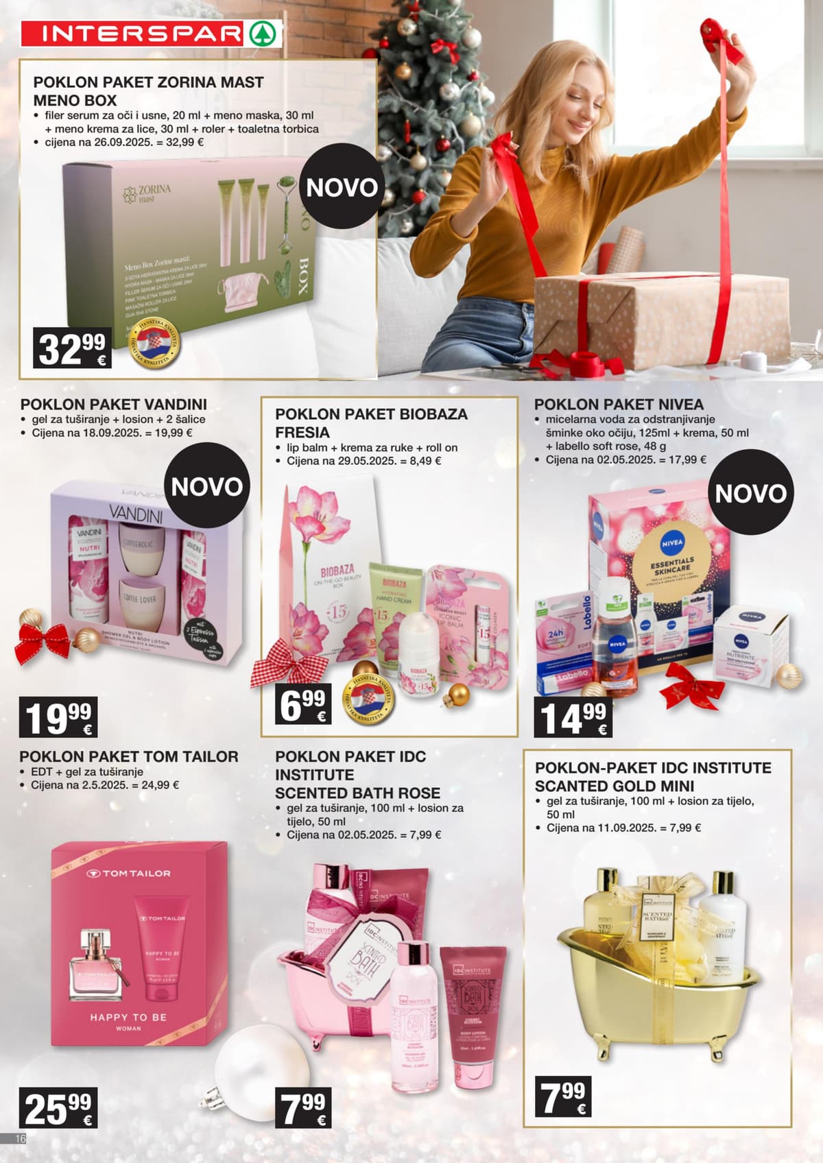 Stranica 16. Interspar kataloga - Pokloni 2025 od 27.02.2026.