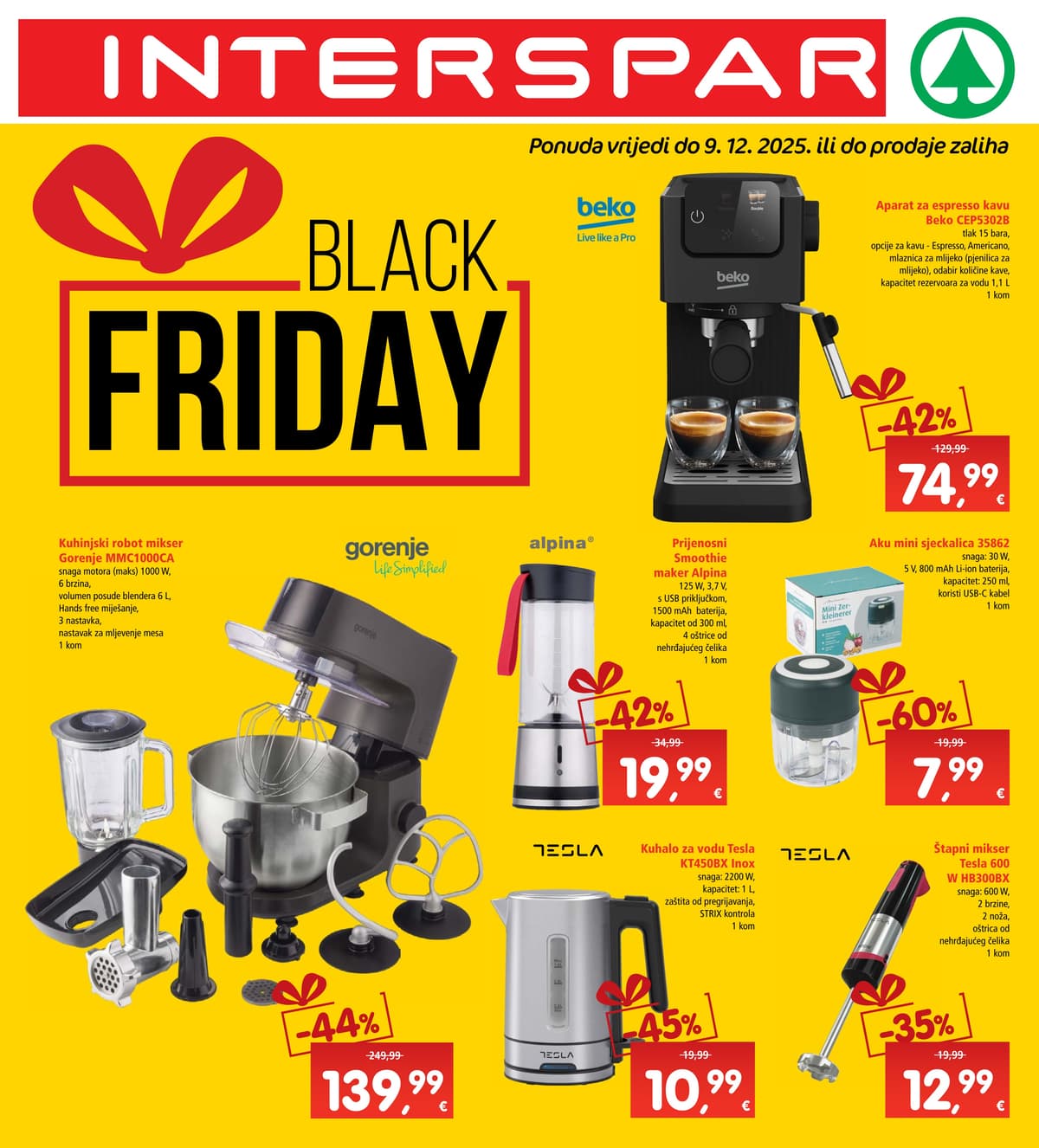 Stranica 1. Interspar kataloga - Black Friday