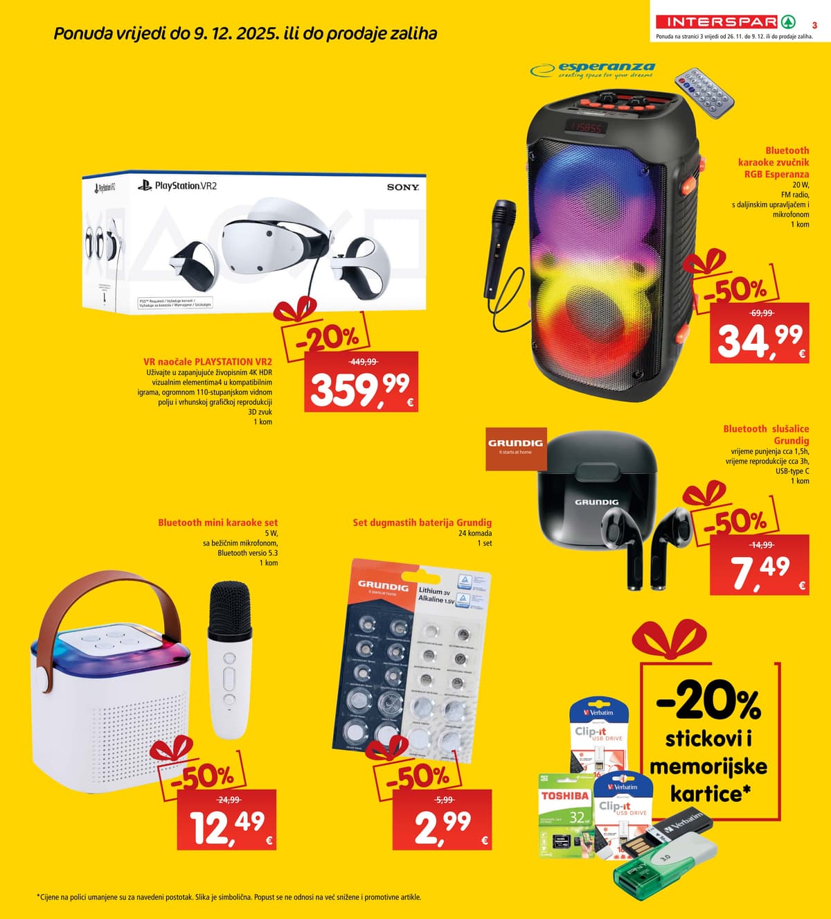 Stranica 3. Interspar kataloga - Black Friday od 27.02.2026.