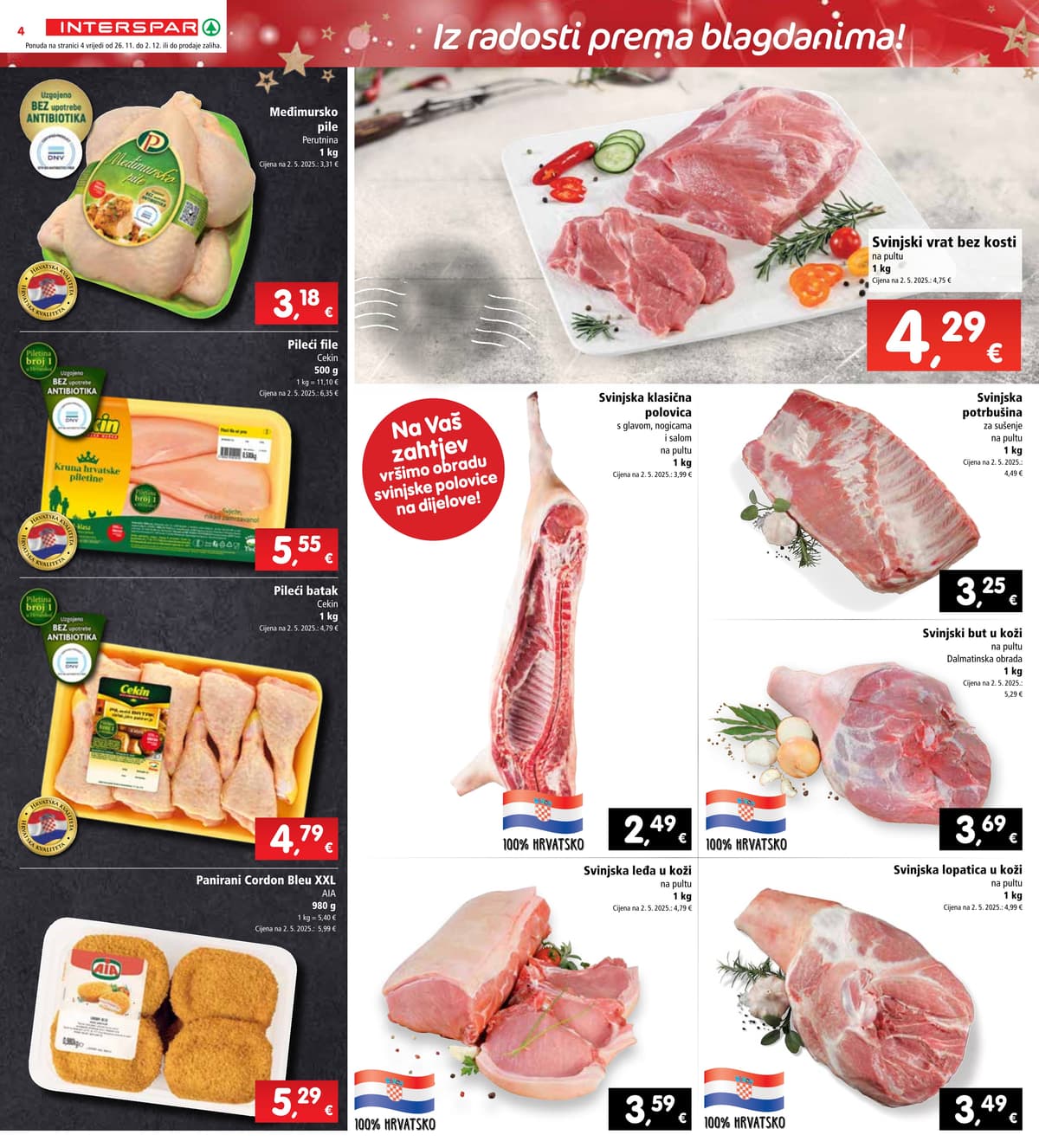 Stranica 4. Interspar kataloga - Akcijska ponuda od 27.02.2026.