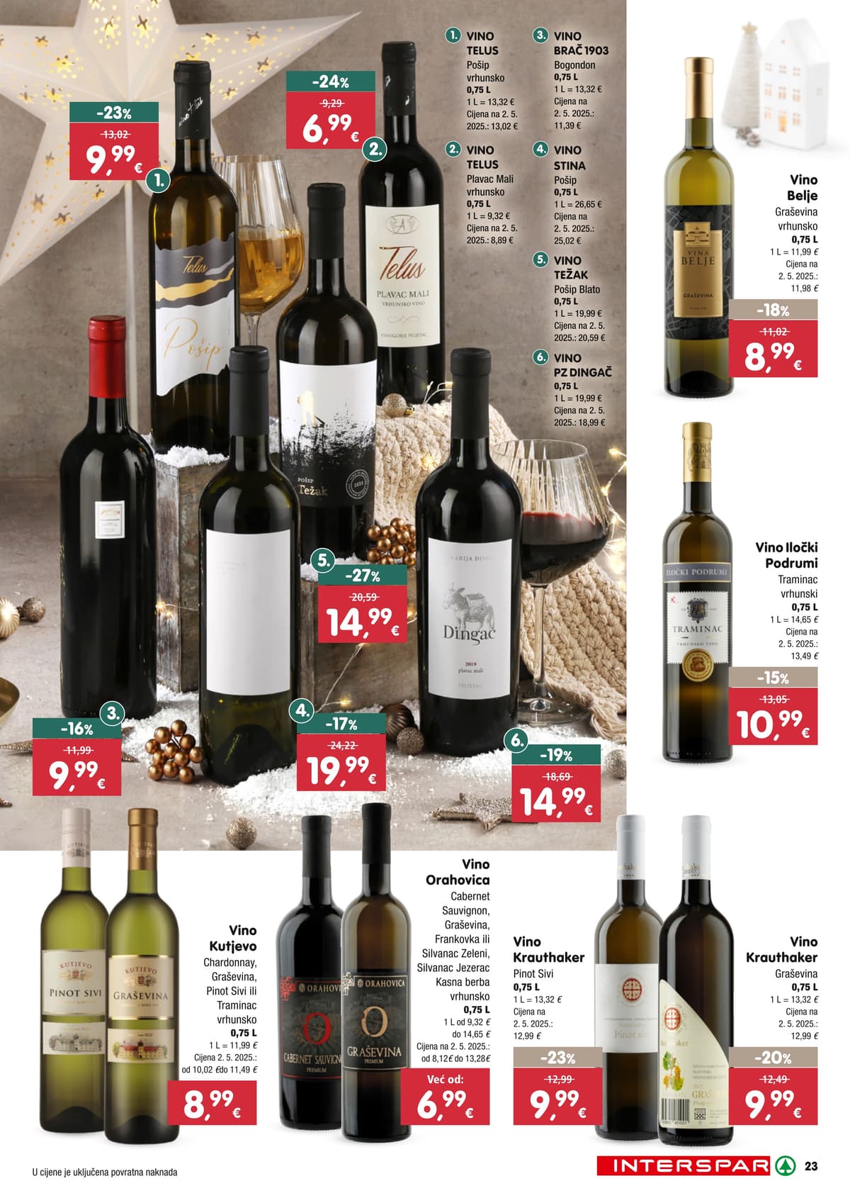 Stranica 23. Interspar kataloga - Delicije od 27.02.2026.