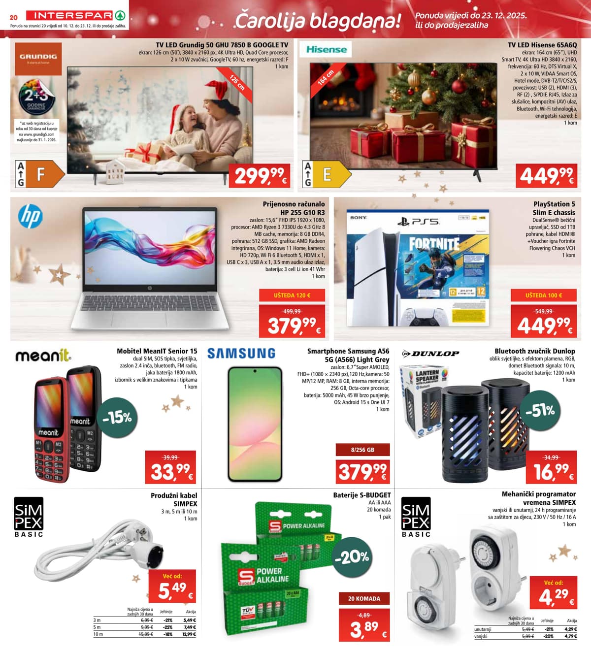 Stranica 23. Interspar kataloga - Akcijska ponuda