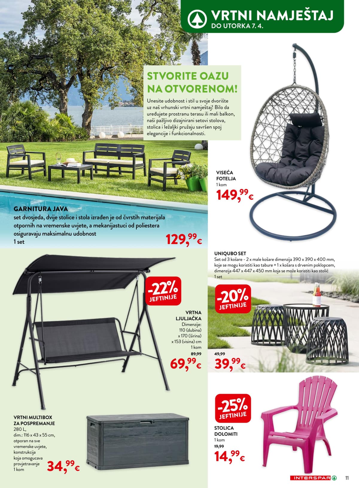 Stranica 11. Interspar kataloga - Dom Po Tvojoj Mjeri od 28.02.2026.