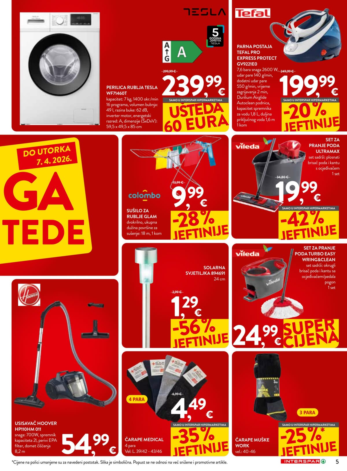 Stranica 5. Interspar kataloga - Mega Uštede