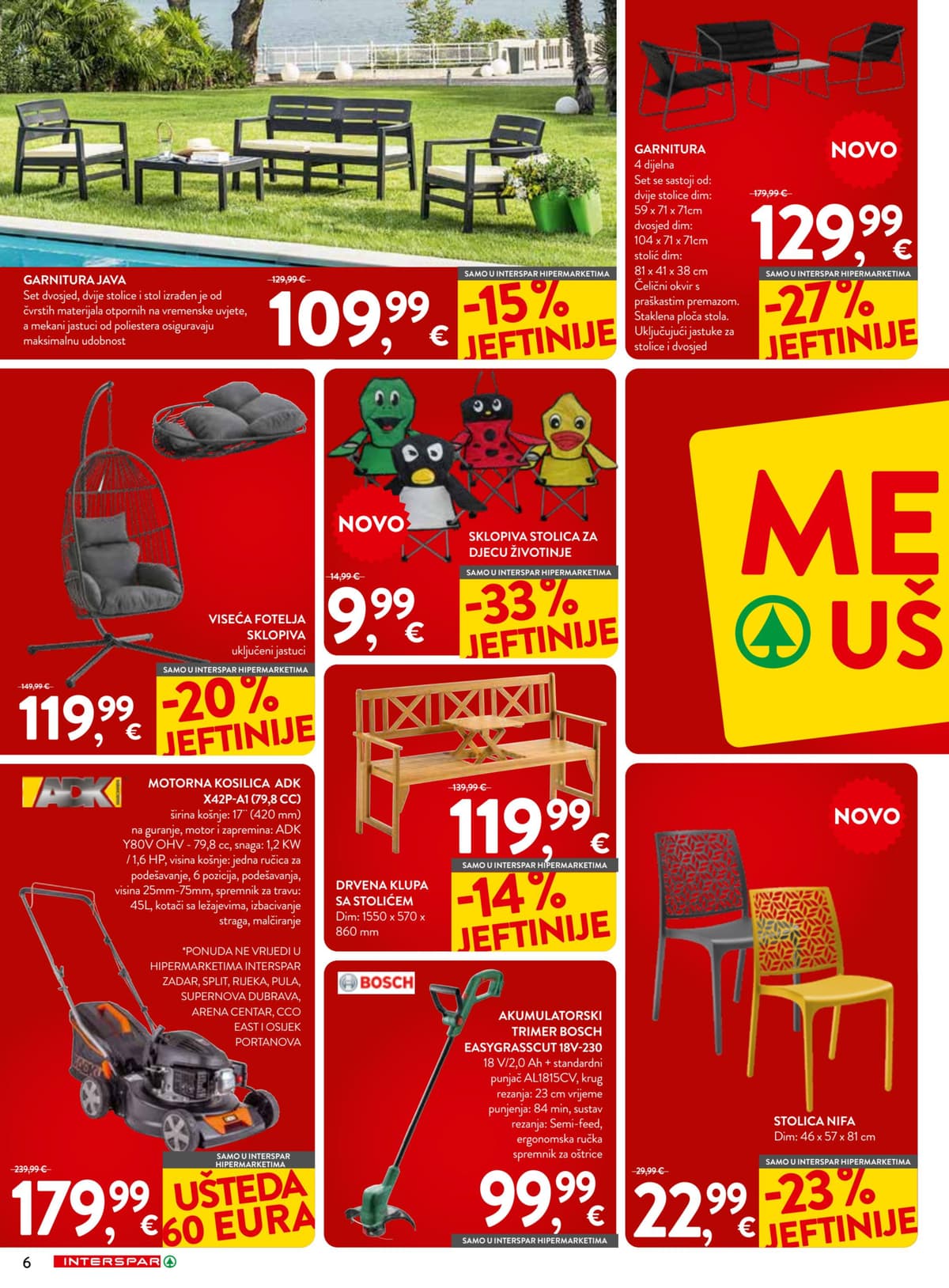 Stranica 6. Interspar kataloga - Mega Uštede od 15.03.2026.