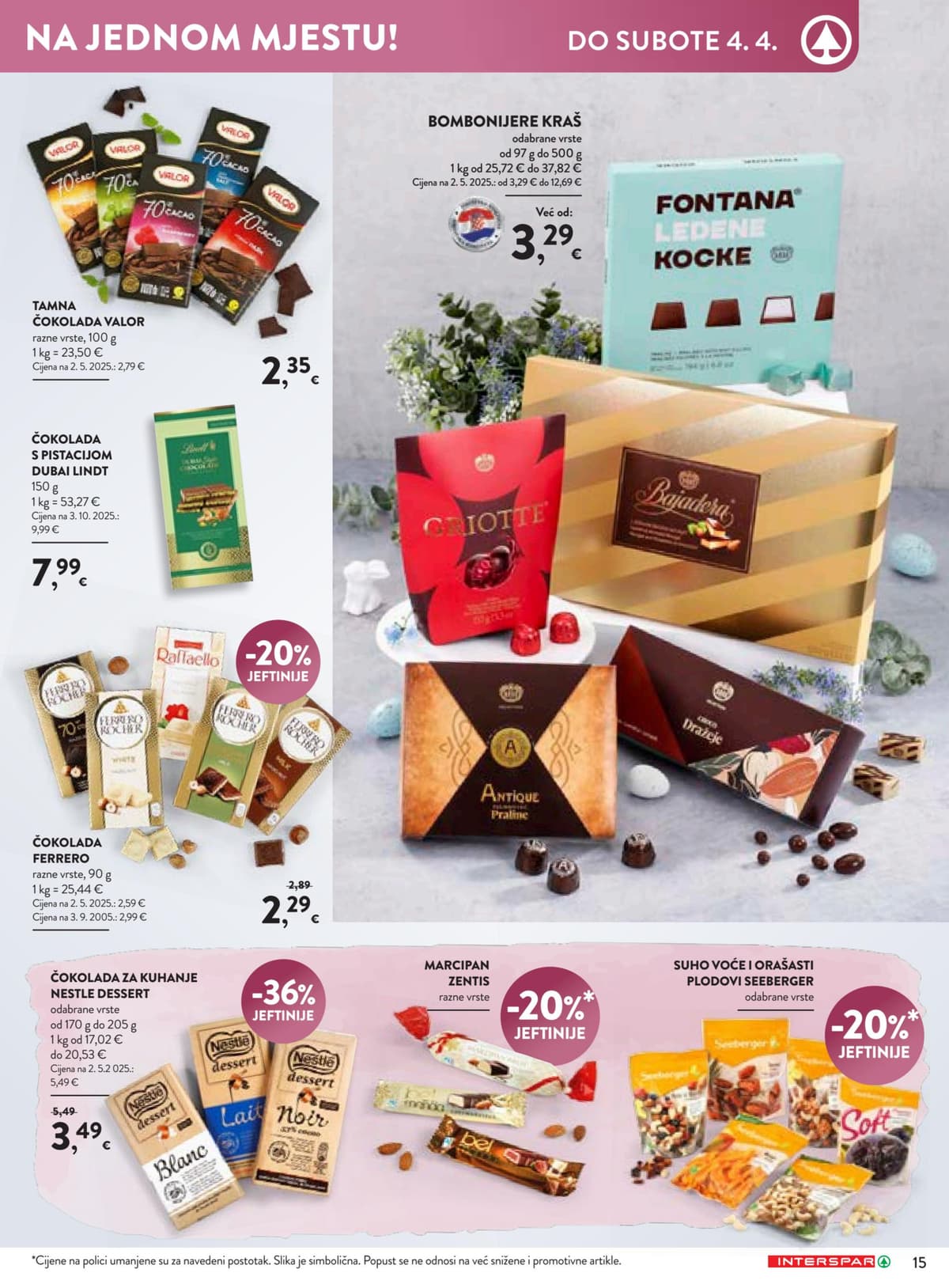 Stranica 15. Interspar kataloga - Uskrsne Delicije od 15.03.2026.