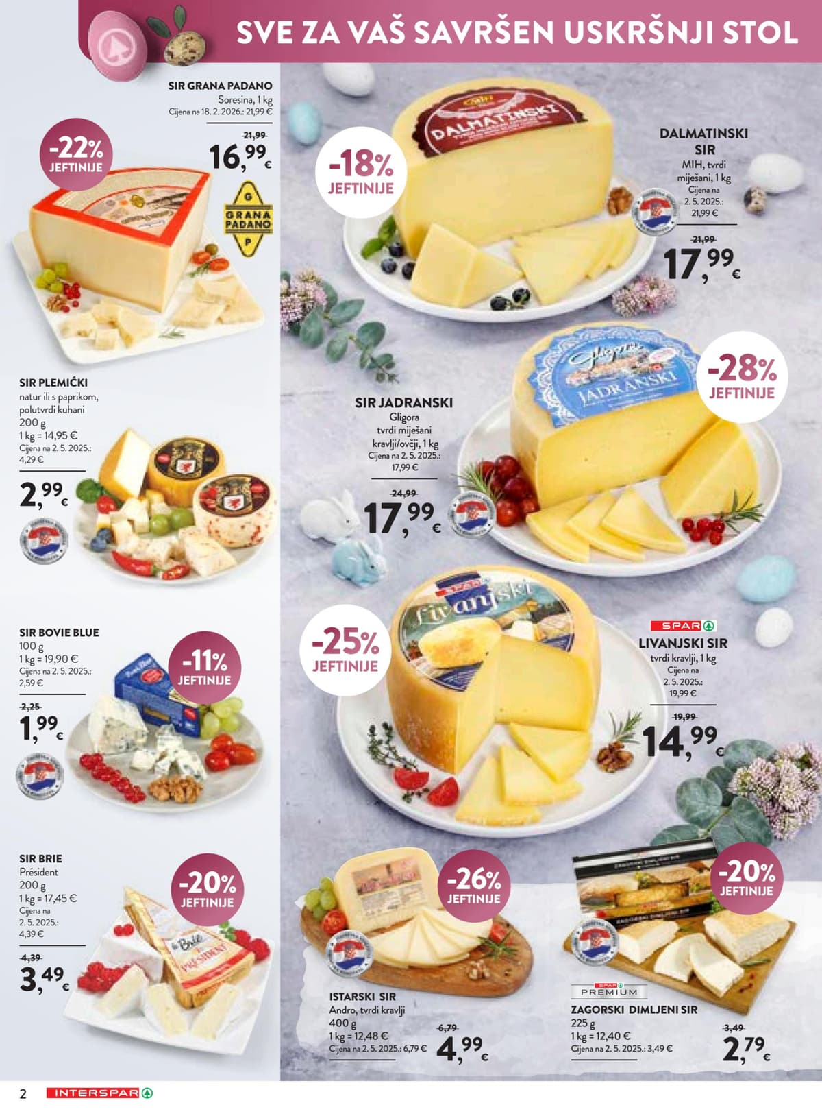 Stranica 2. Interspar kataloga - Uskrsne Delicije od 15.03.2026.