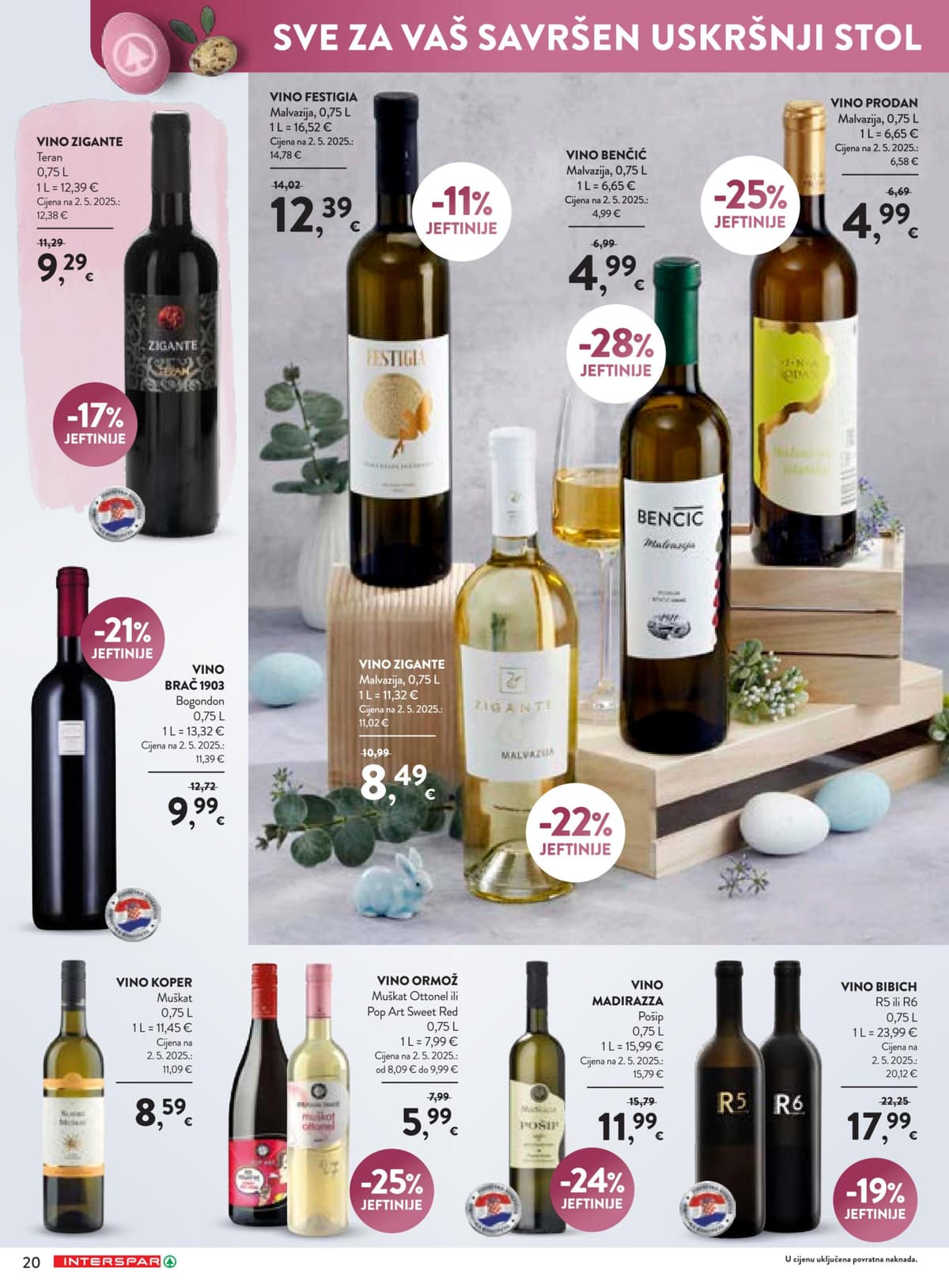 Stranica 20. Interspar kataloga - Uskrsne Delicije od 15.03.2026.