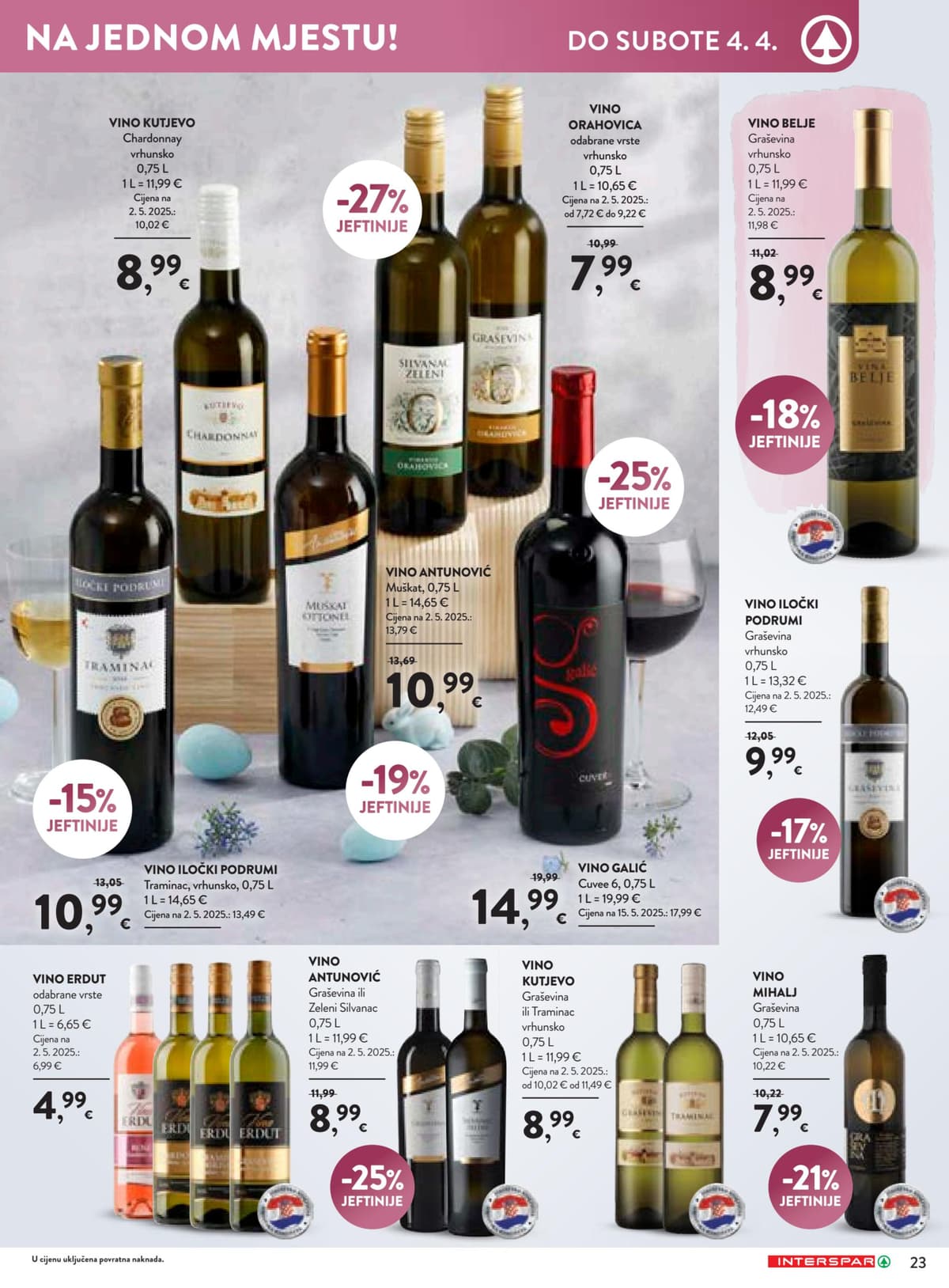 Stranica 23. Interspar kataloga - Uskrsne Delicije od 15.03.2026.