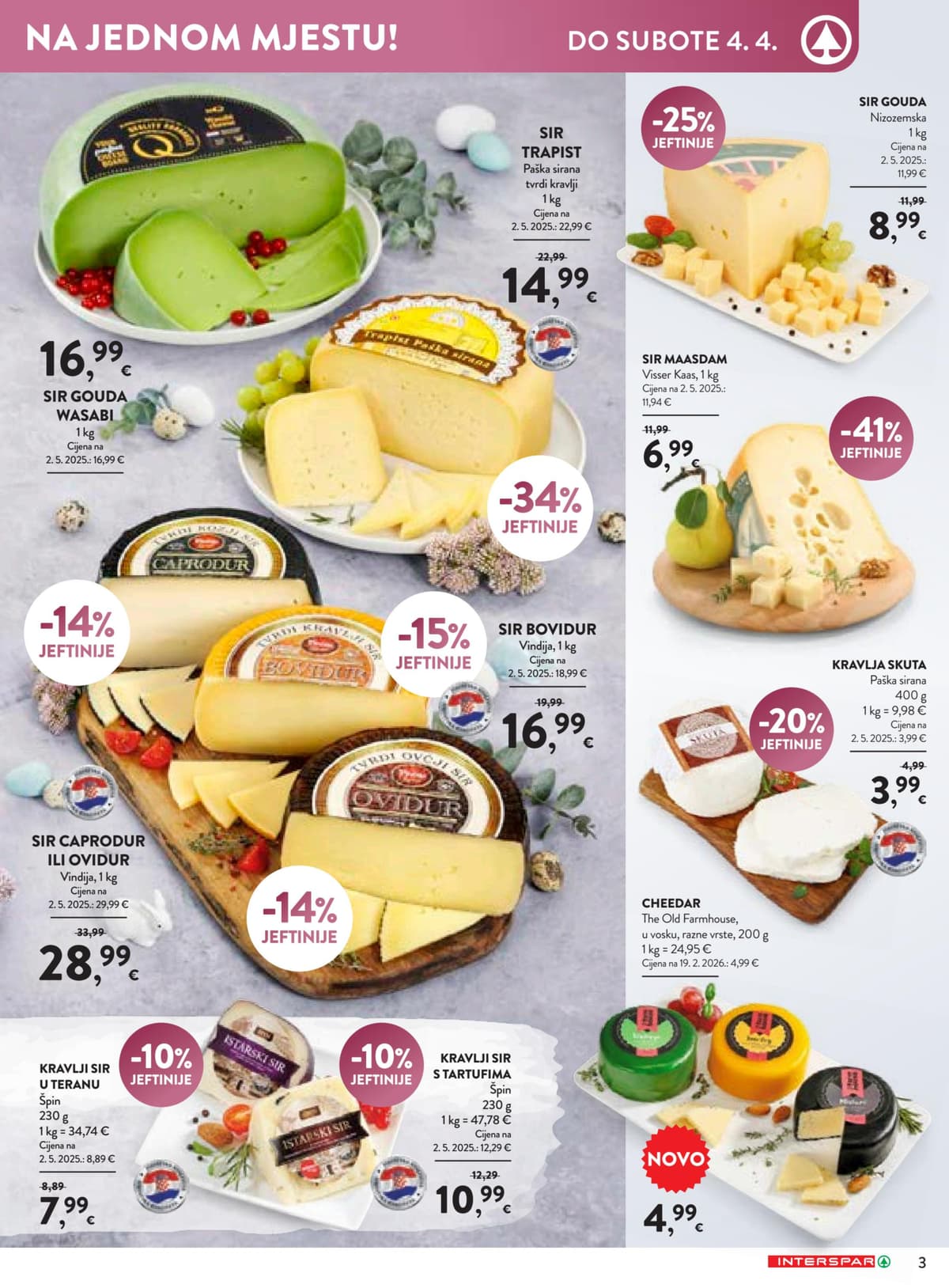Stranica 3. Interspar kataloga - Uskrsne Delicije od 15.03.2026.