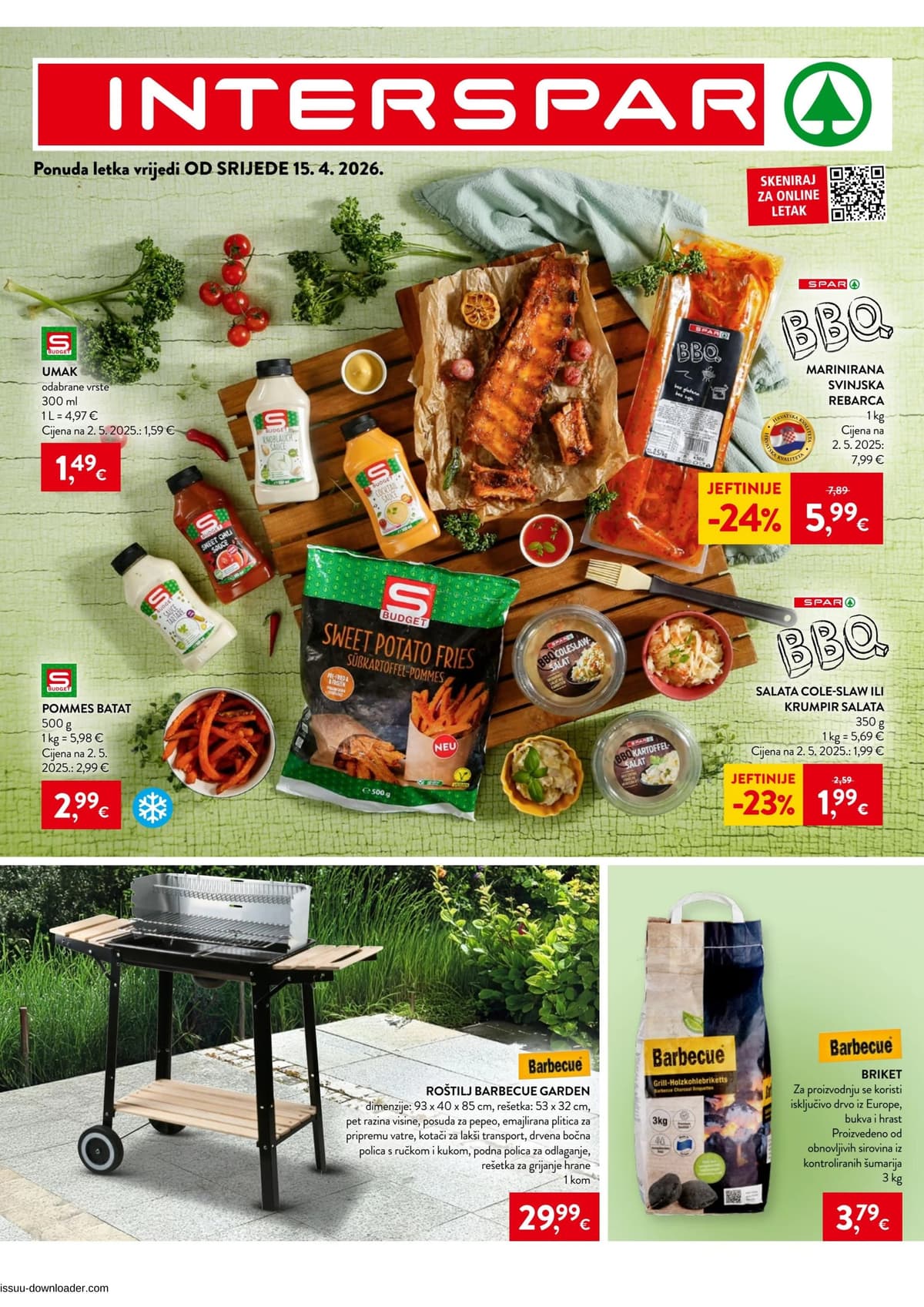 Stranica 1. Interspar kataloga - Spremni za roštiljanje