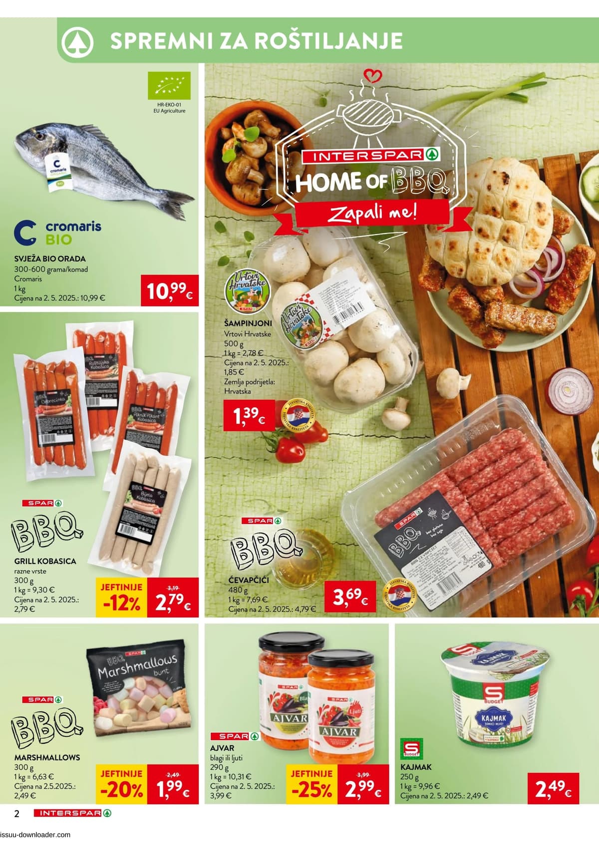 Stranica 2. Interspar kataloga - Spremni za roštiljanje