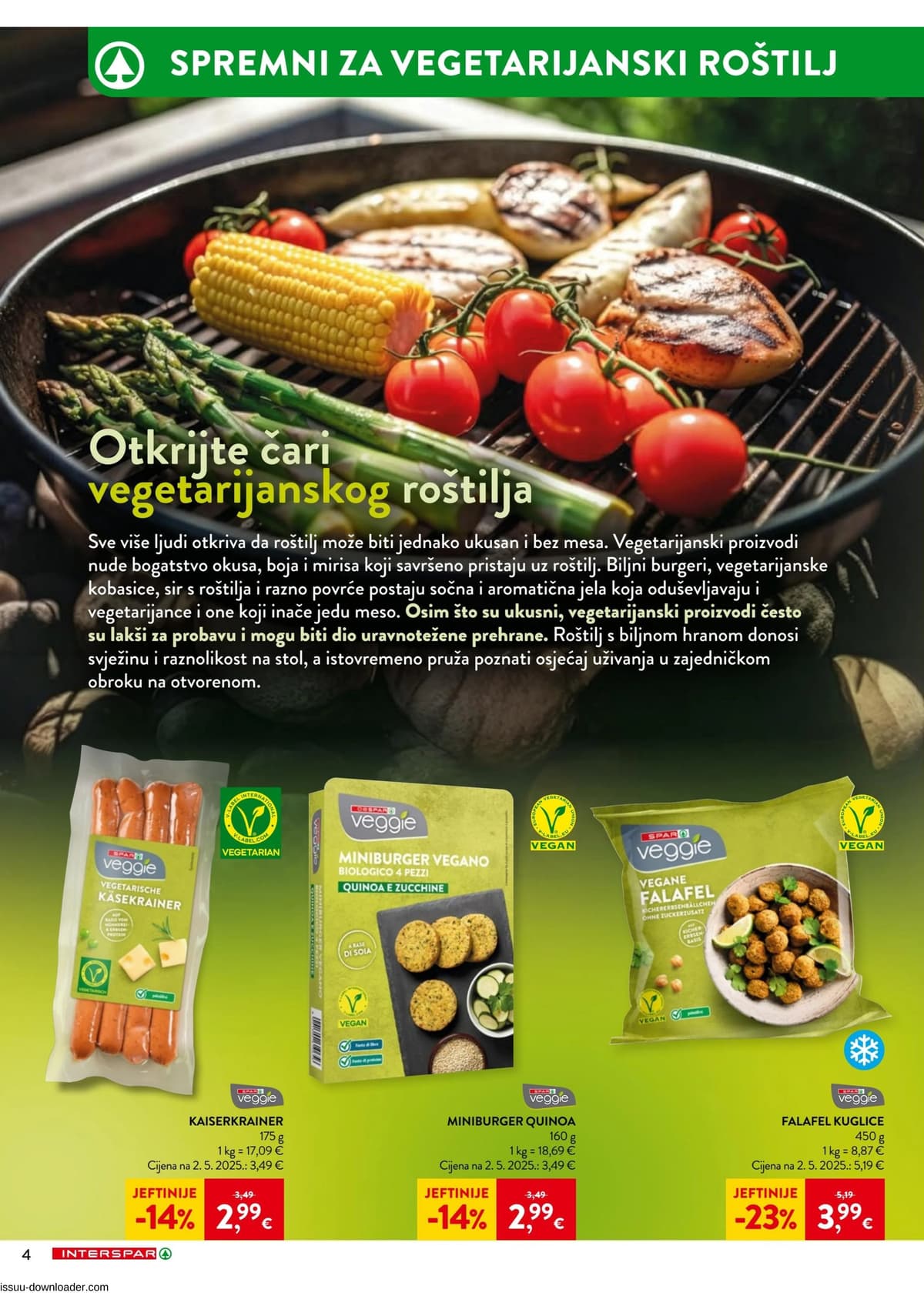 Stranica 4. Interspar kataloga - Spremni za roštiljanje od 12.04.2026.