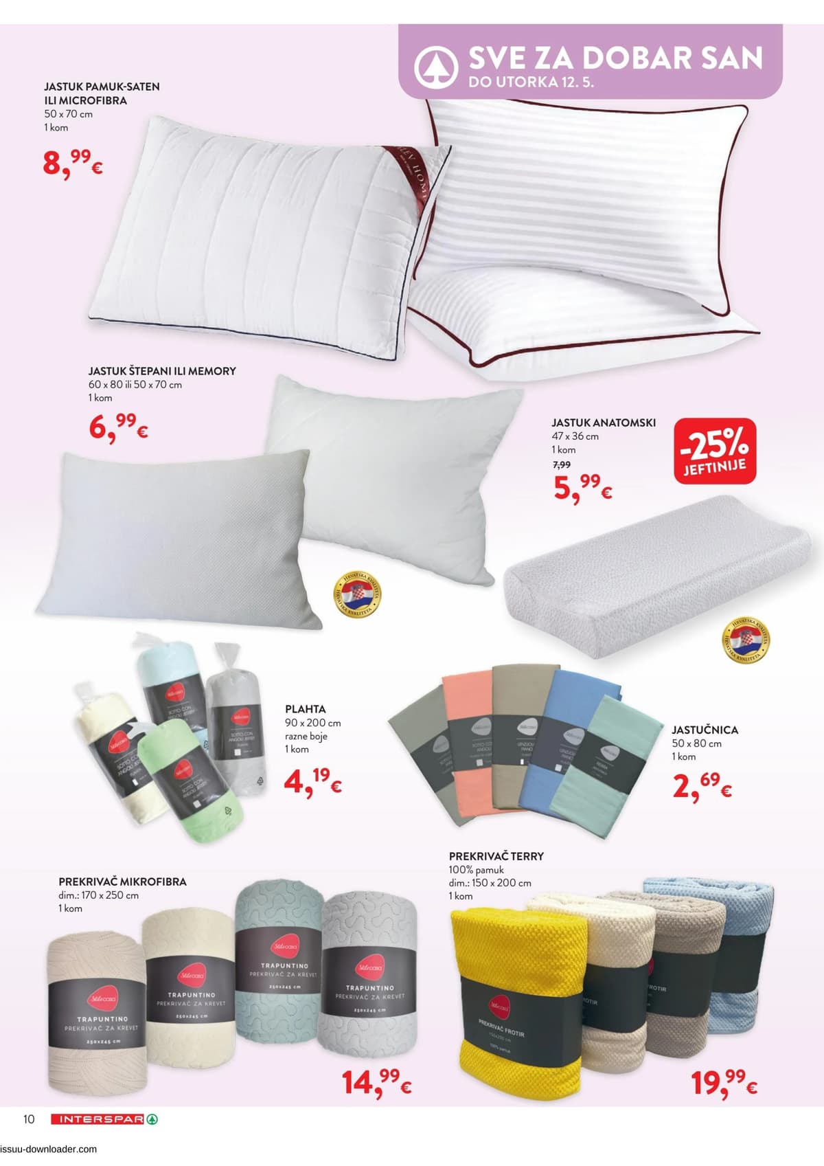 Stranica 10. Interspar kataloga - Uredi svoj dom po svom od 12.04.2026.