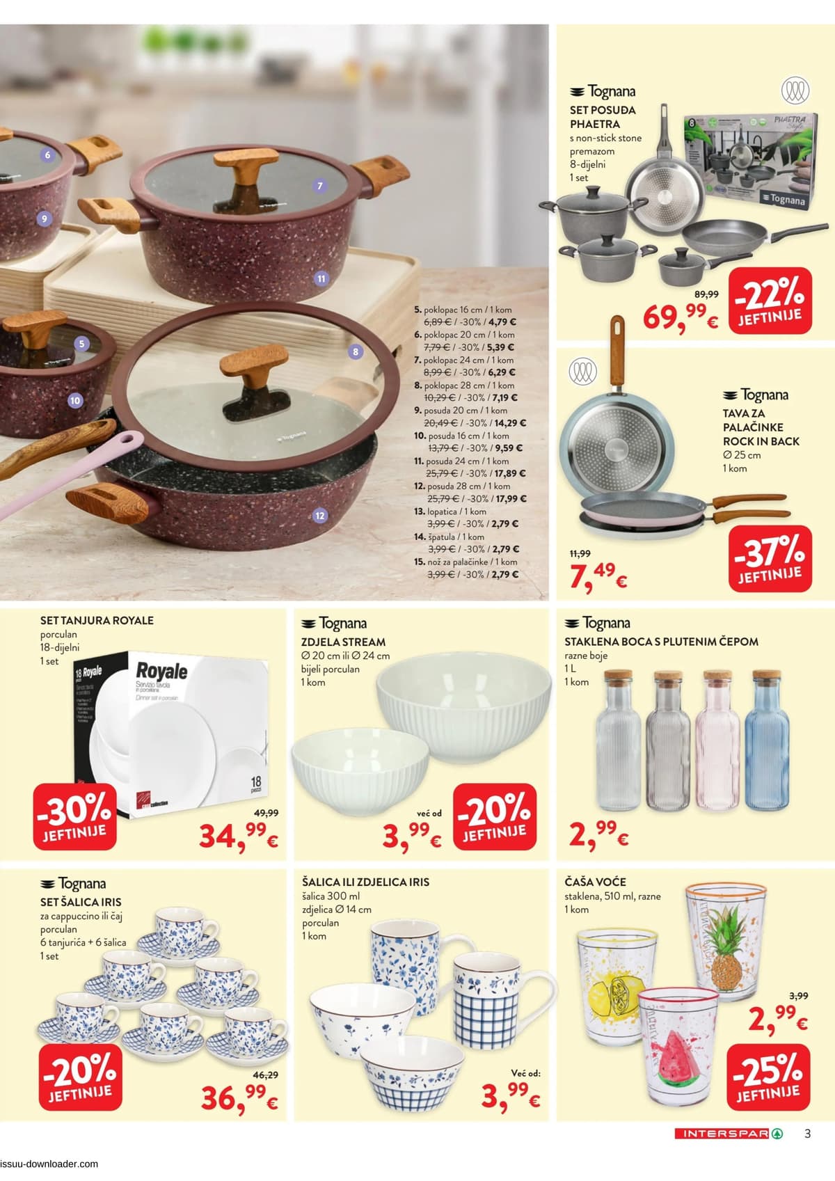 Stranica 3. Interspar kataloga - Uredi svoj dom po svom od 12.04.2026.