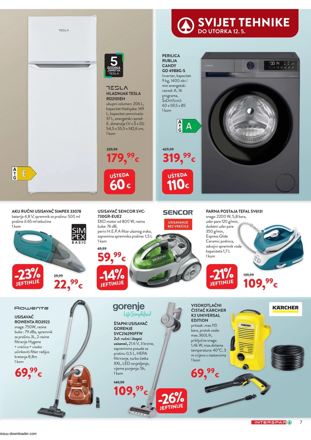 Stranica 7. Interspar kataloga - Uredi svoj dom po svom