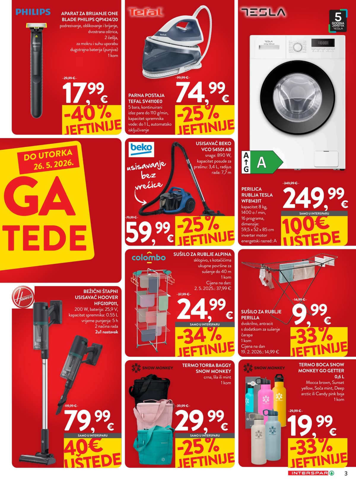 Stranica 3. Interspar kataloga - Tjedna Akcija