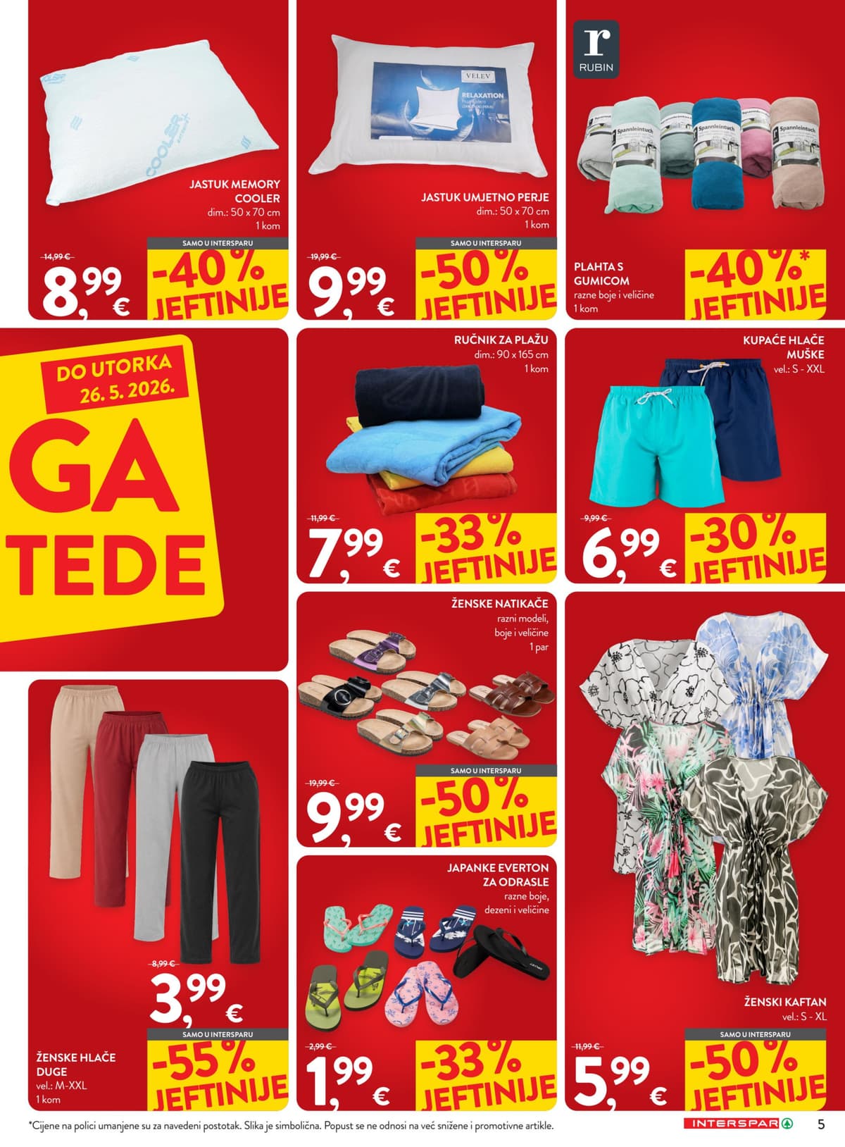 Stranica 5. Interspar kataloga - Tjedna Akcija