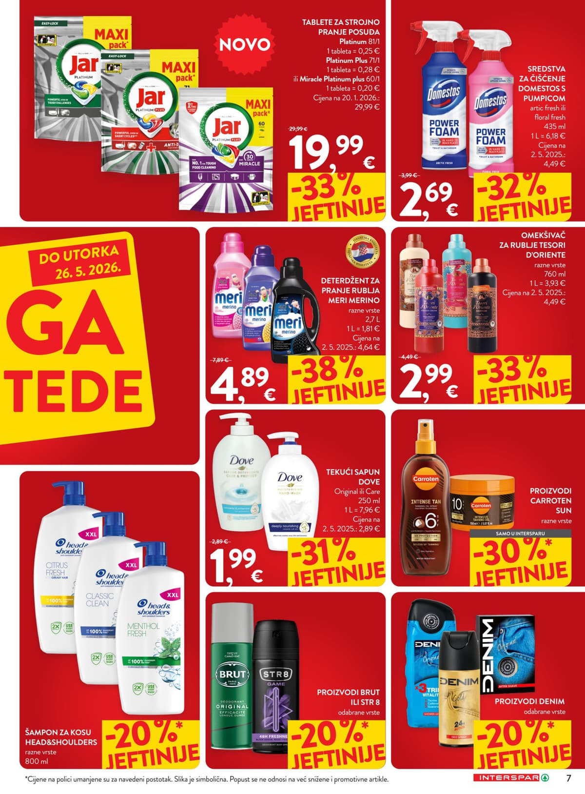 Stranica 7. Interspar kataloga - Tjedna Akcija