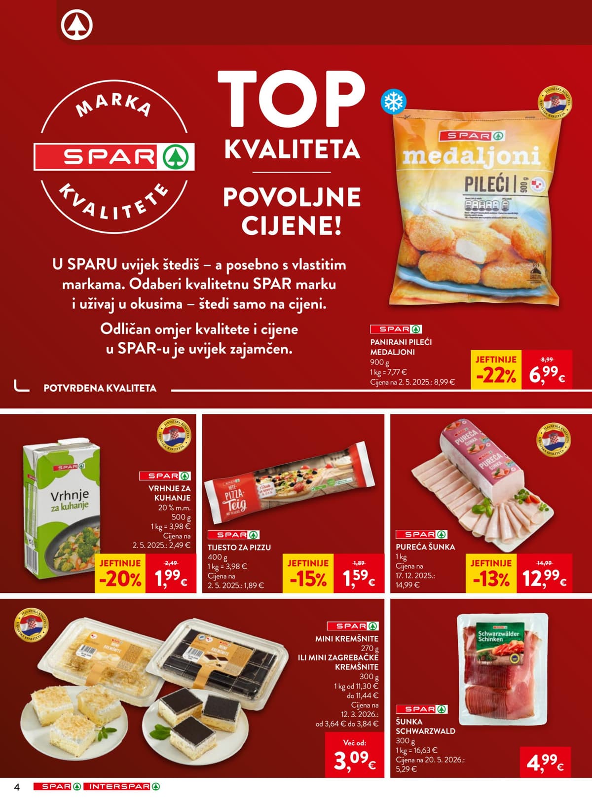 Stranica 6. Spar kataloga - Tjedna Akcija od 14.06.2026