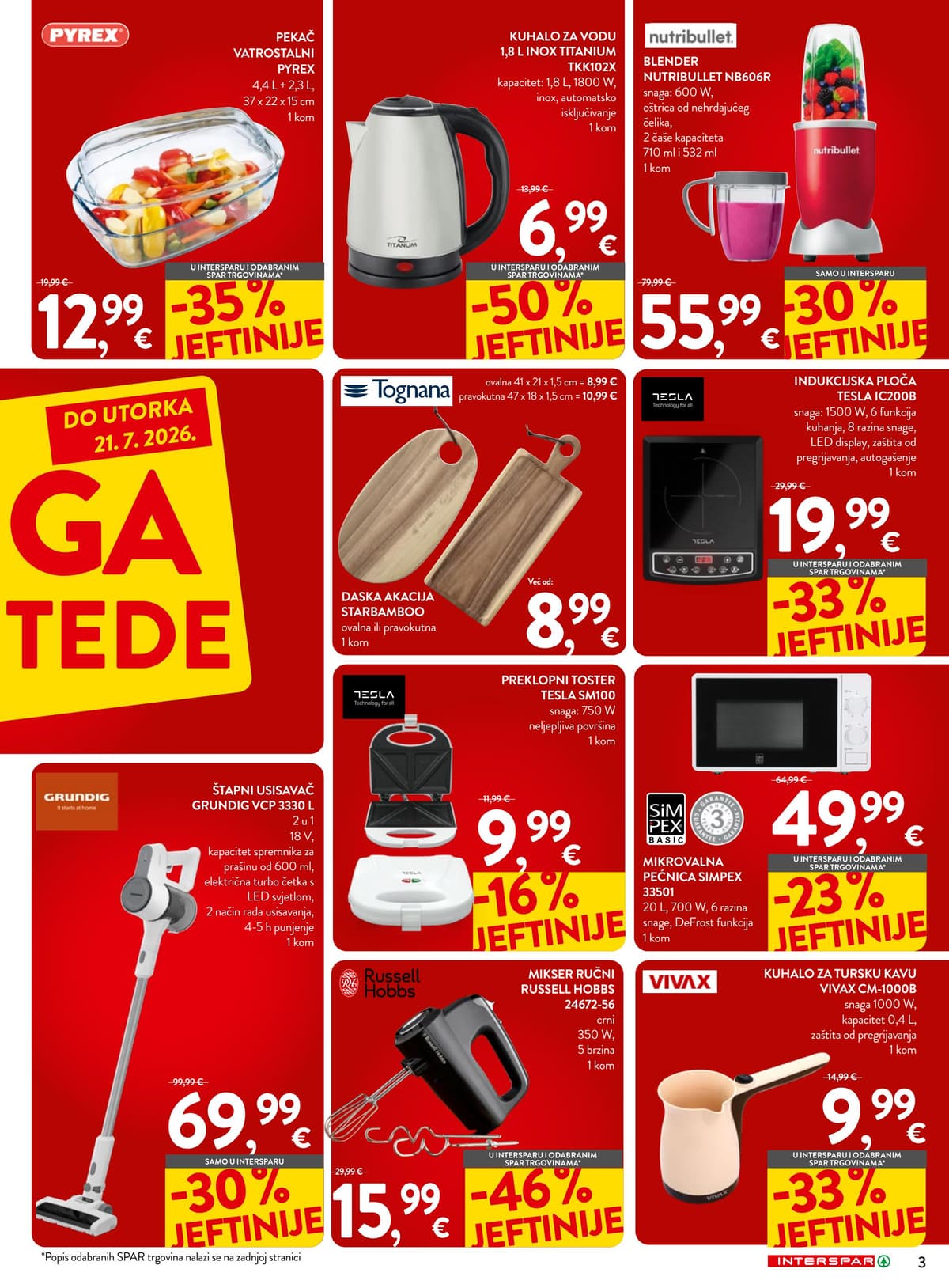 Stranica 3. Interspar kataloga - Mega uštede