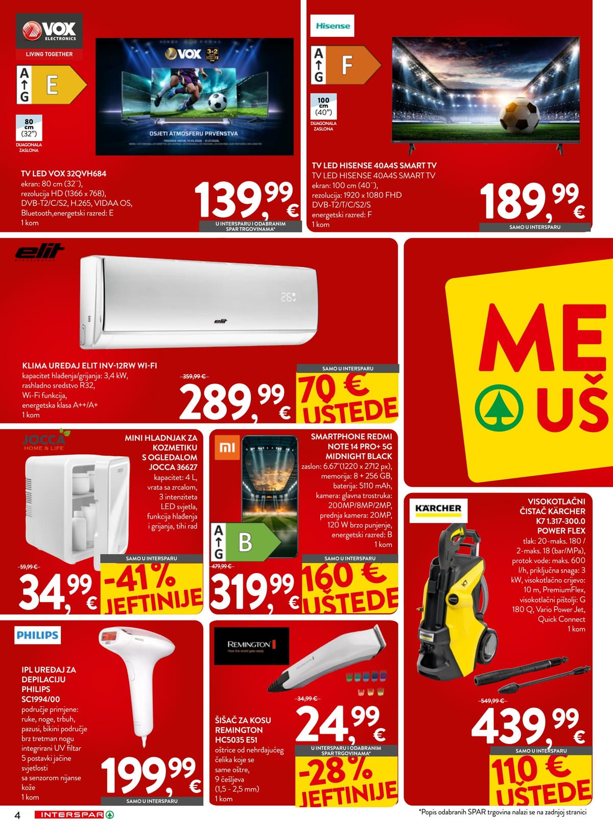 Stranica 4. Interspar kataloga - Mega uštede