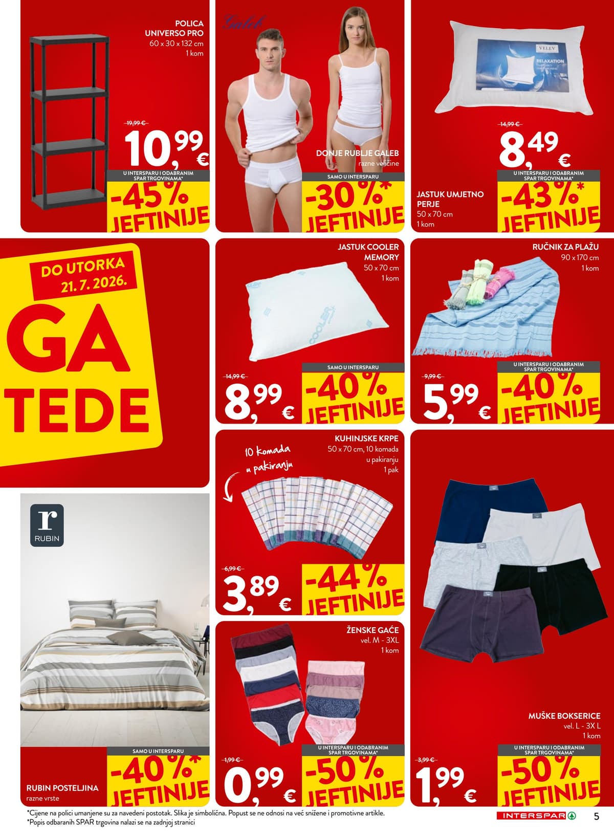 Stranica 5. Interspar kataloga - Mega uštede
