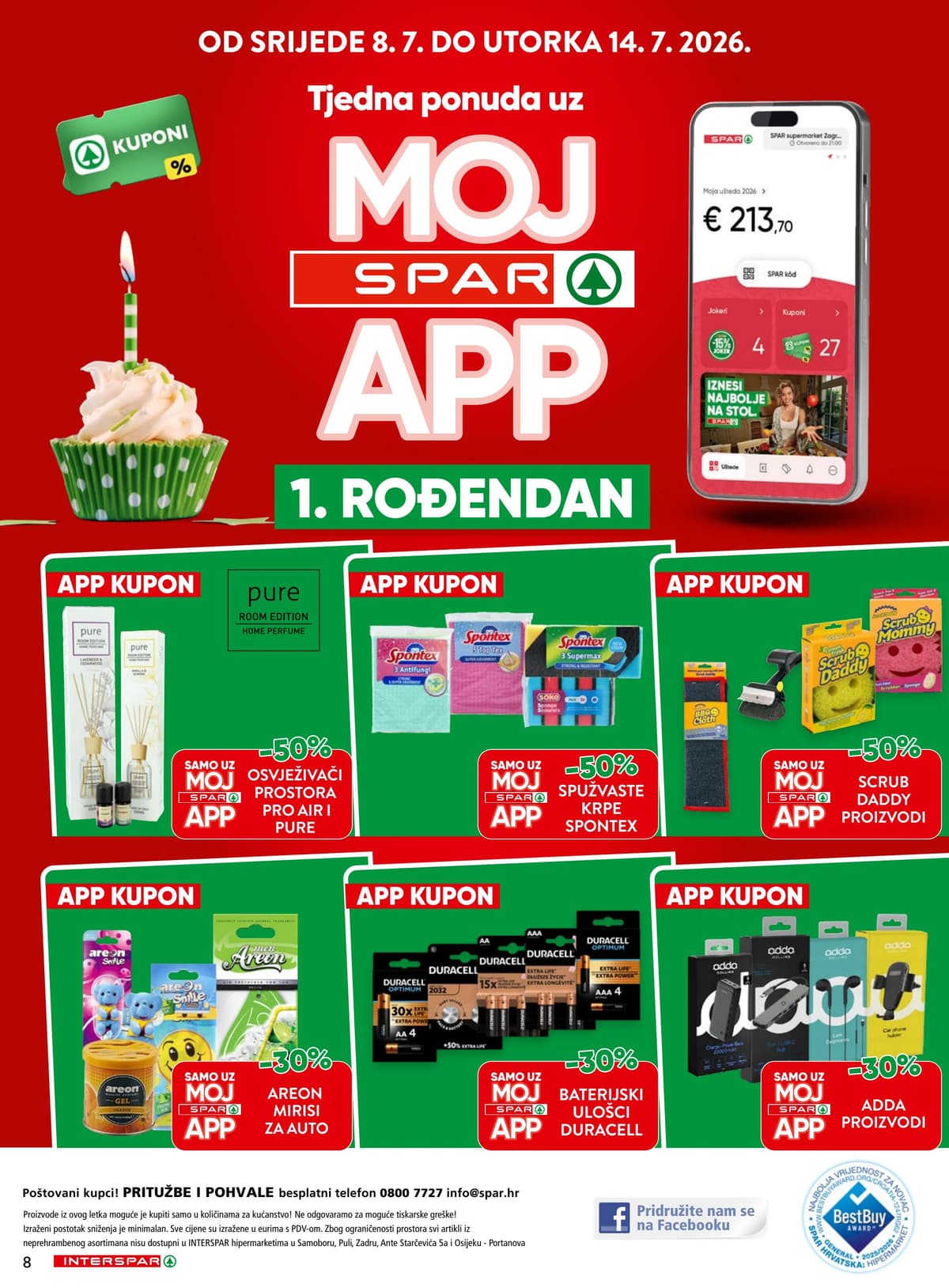 Stranica 8. Interspar kataloga - Mega uštede