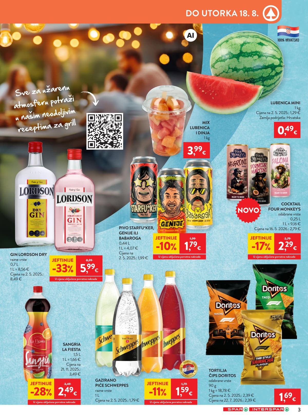 Stranica 3. Spar kataloga - Tjedna Akcija od 12.08.2026.