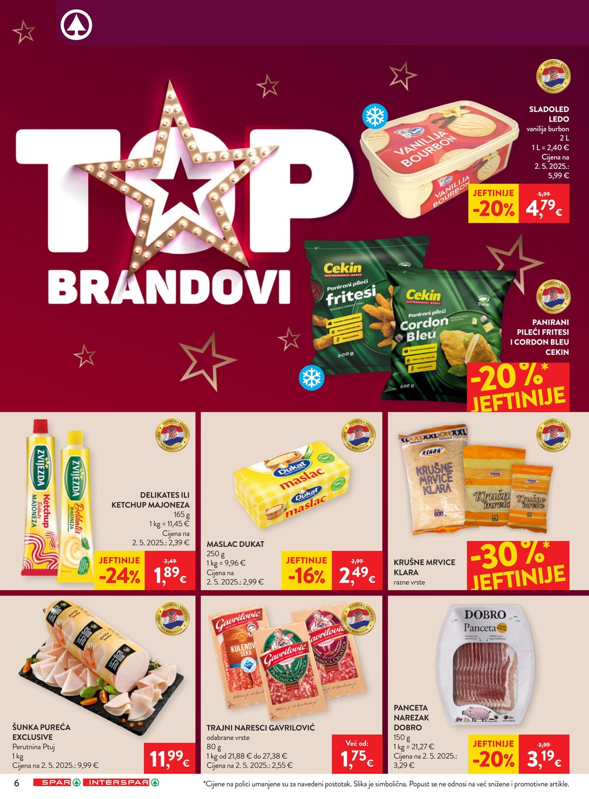 Stranica 6. Spar kataloga - Tjedna Akcija od 12.08.2026.