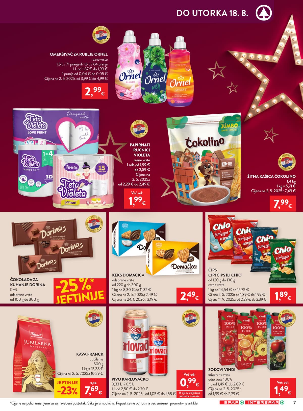 Stranica 7. Spar kataloga - Tjedna Akcija od 12.08.2026.