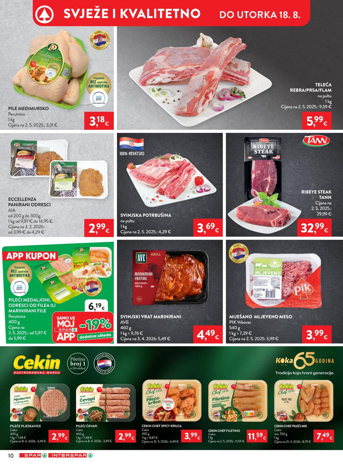 Stranica 11. Spar kataloga - Tjedna Akcija od 12.08.2026.
