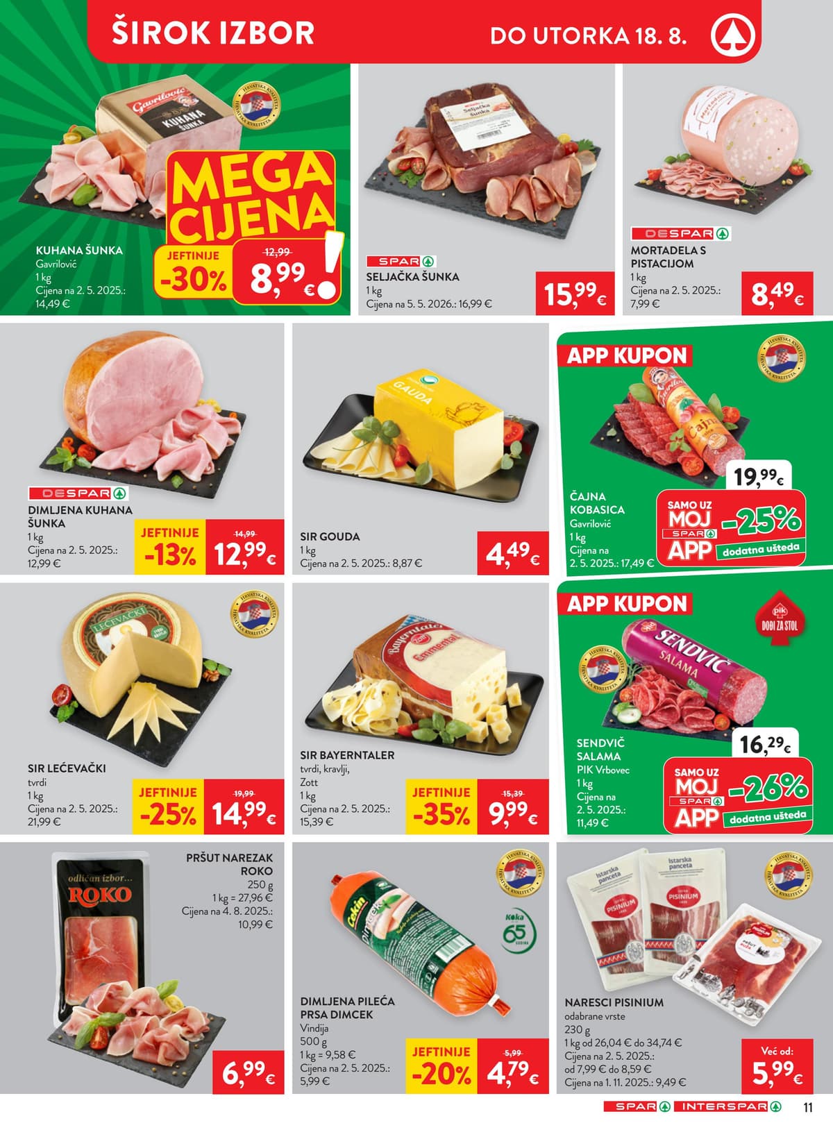 Stranica 12. Spar kataloga - Tjedna Akcija od 12.08.2026.
