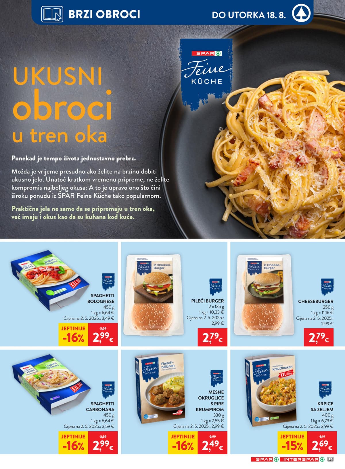 Stranica 14. Spar kataloga - Tjedna Akcija od 12.08.2026.