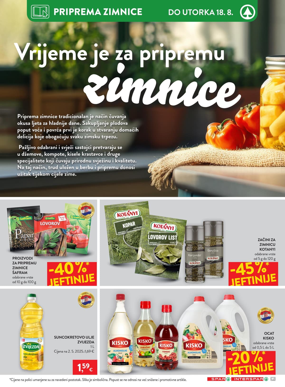 Stranica 16. Spar kataloga - Tjedna Akcija od 12.08.2026.