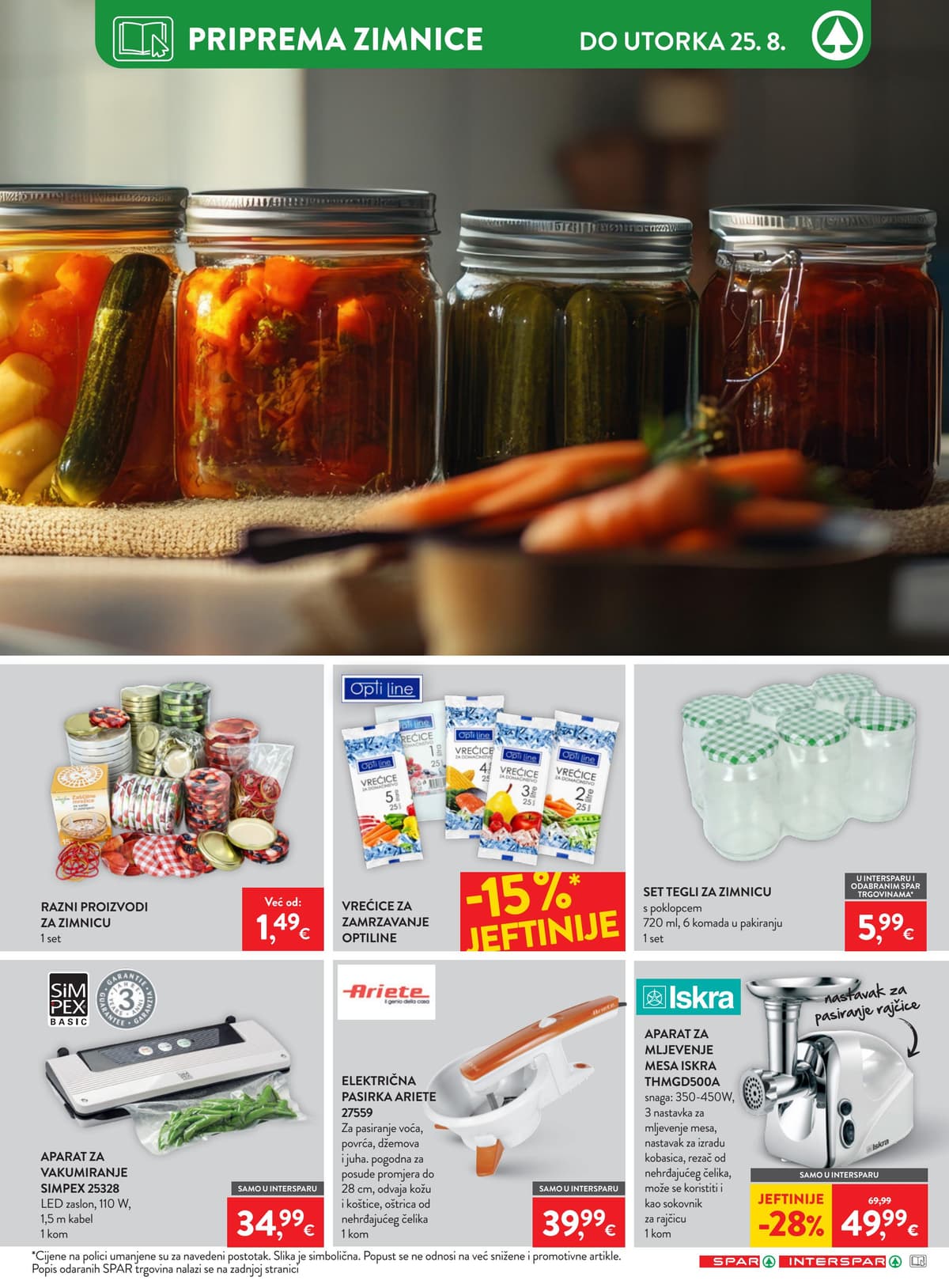 Stranica 17. Spar kataloga - Tjedna Akcija od 12.08.2026.