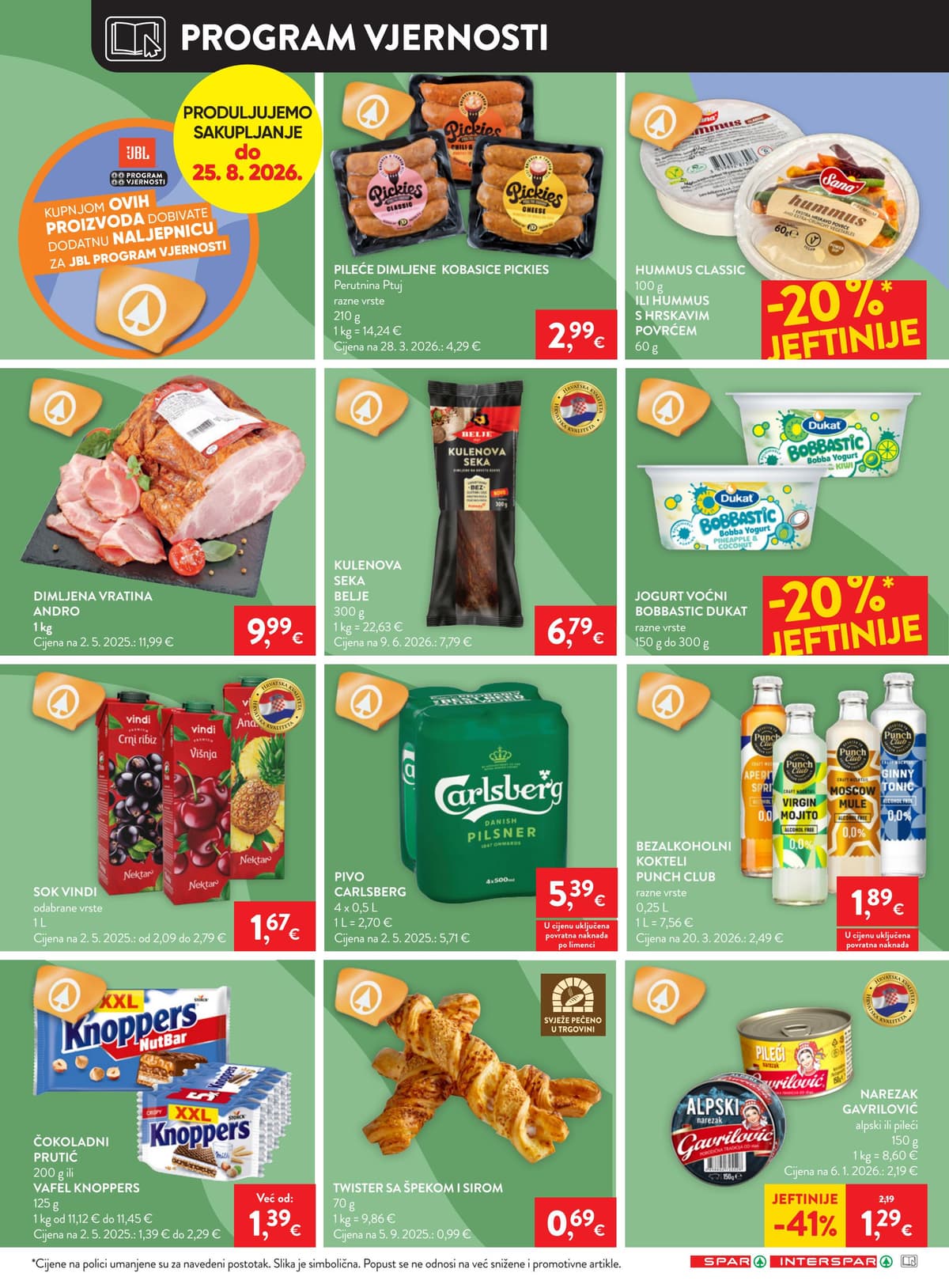 Stranica 20. Spar kataloga - Tjedna Akcija od 12.08.2026.
