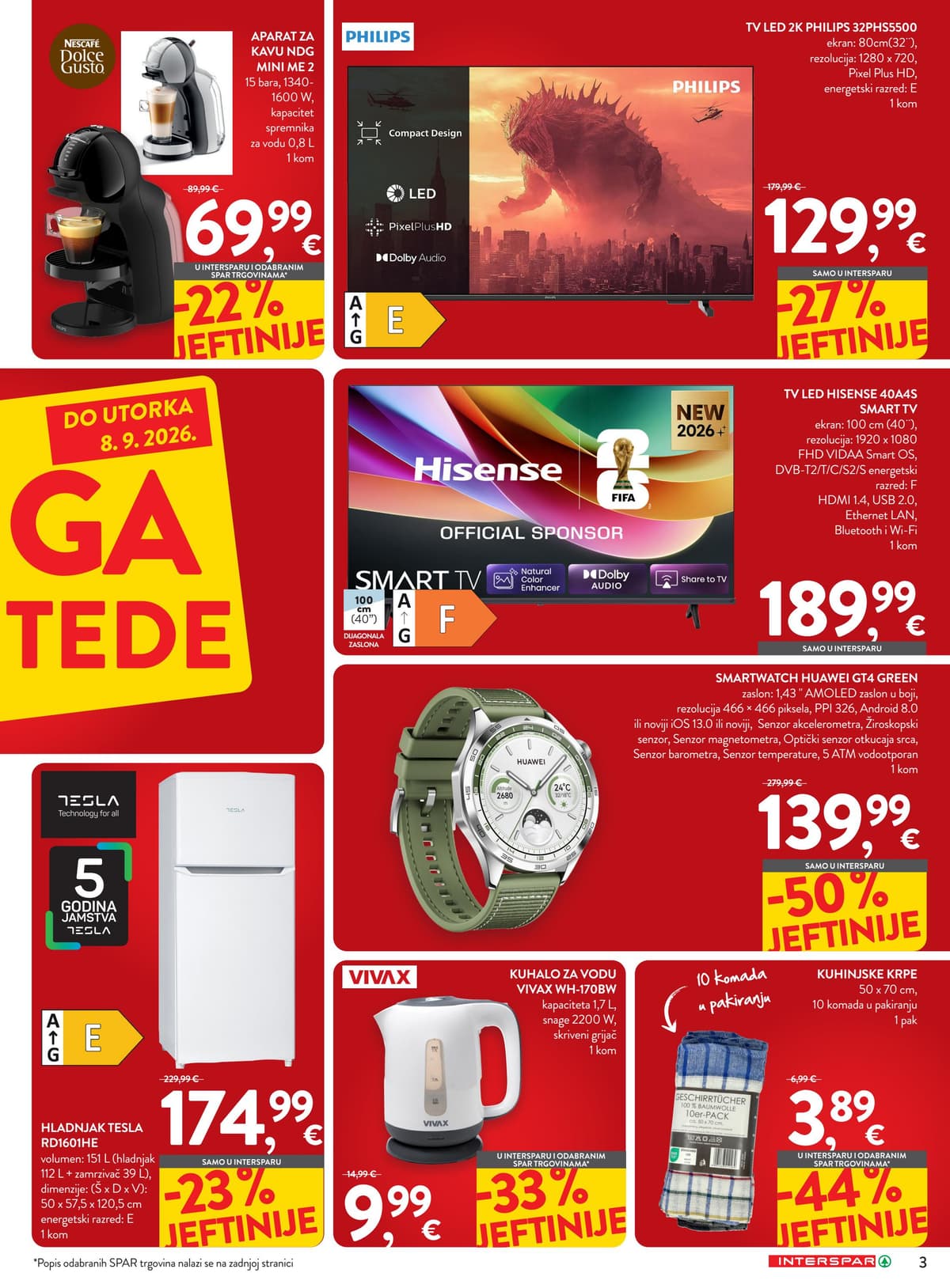 Stranica 3. Interspar kataloga - Mega Uštede