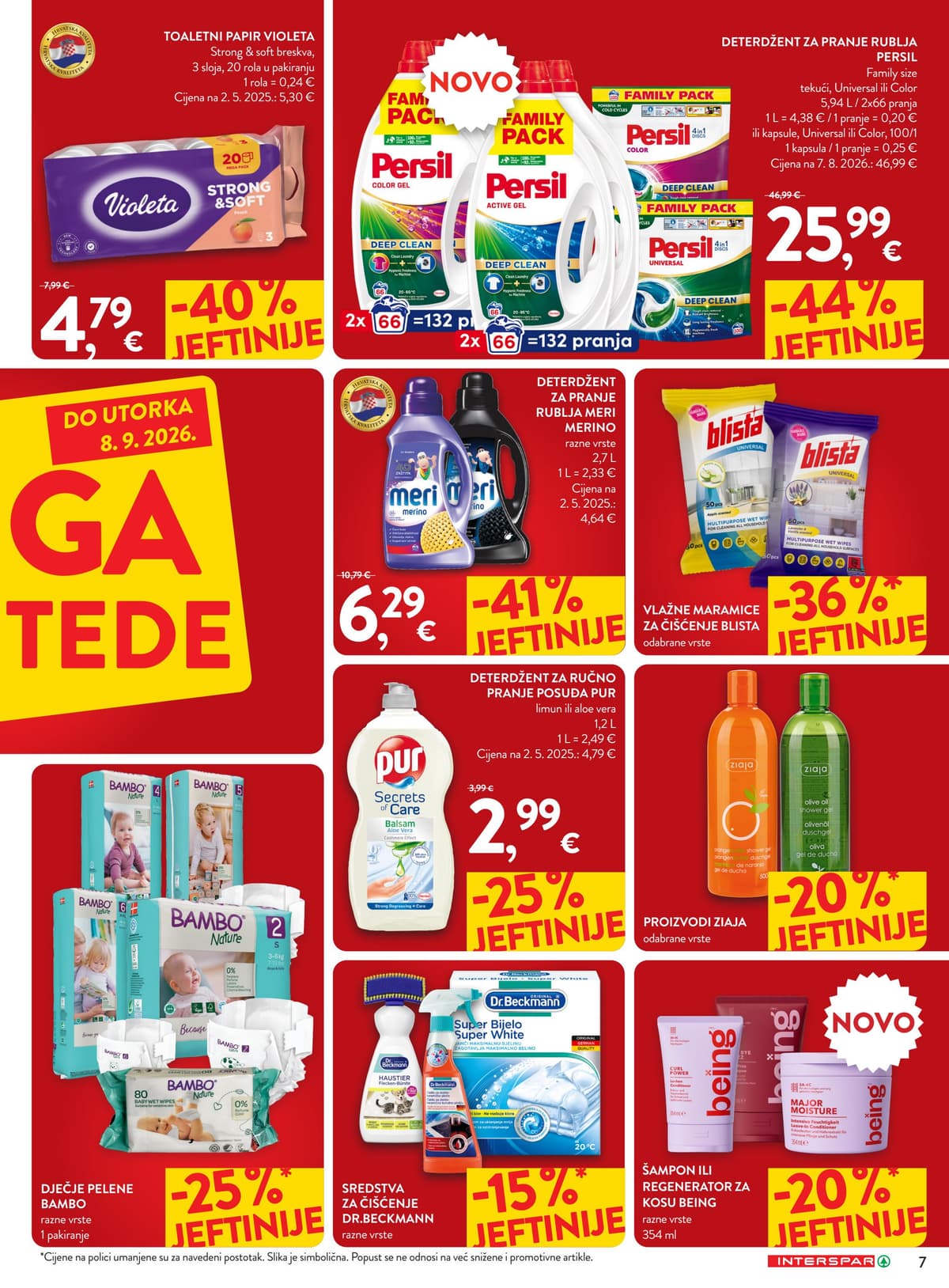 Stranica 7. Interspar kataloga - Mega Uštede