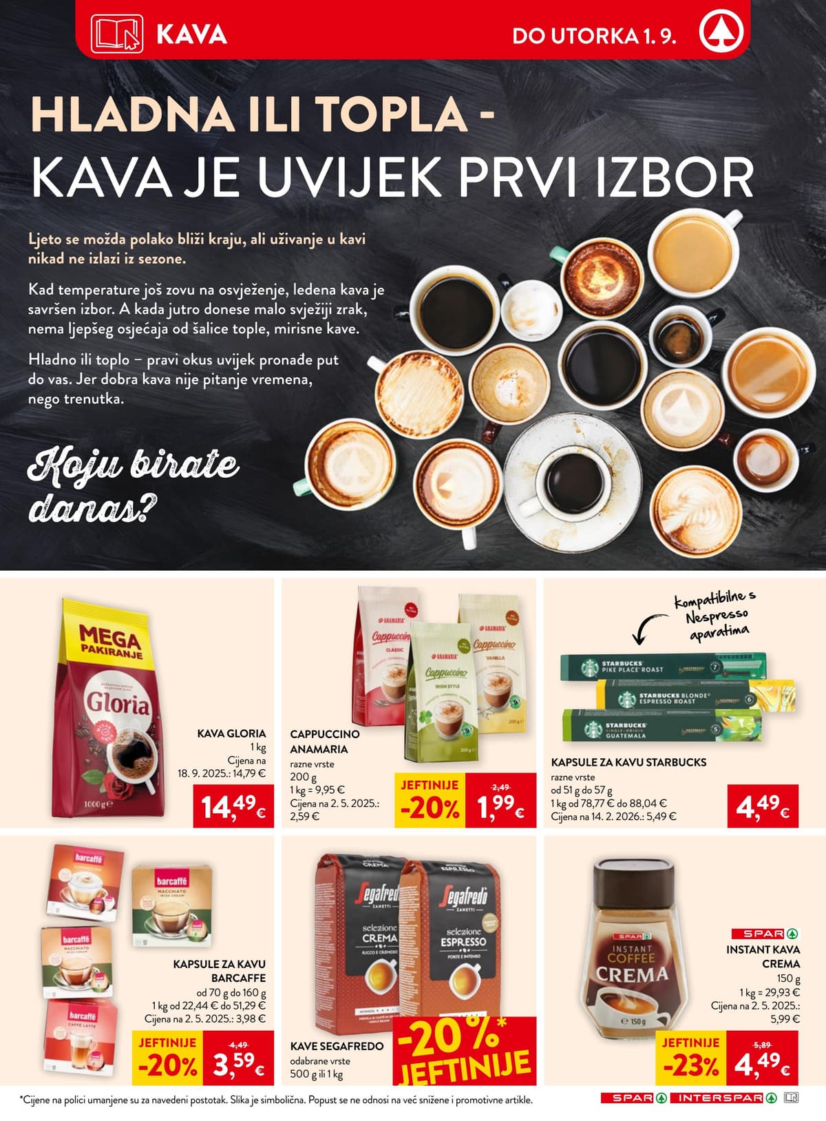 Stranica 24. Spar kataloga - Tjedna Akcija od 24.08.2026.