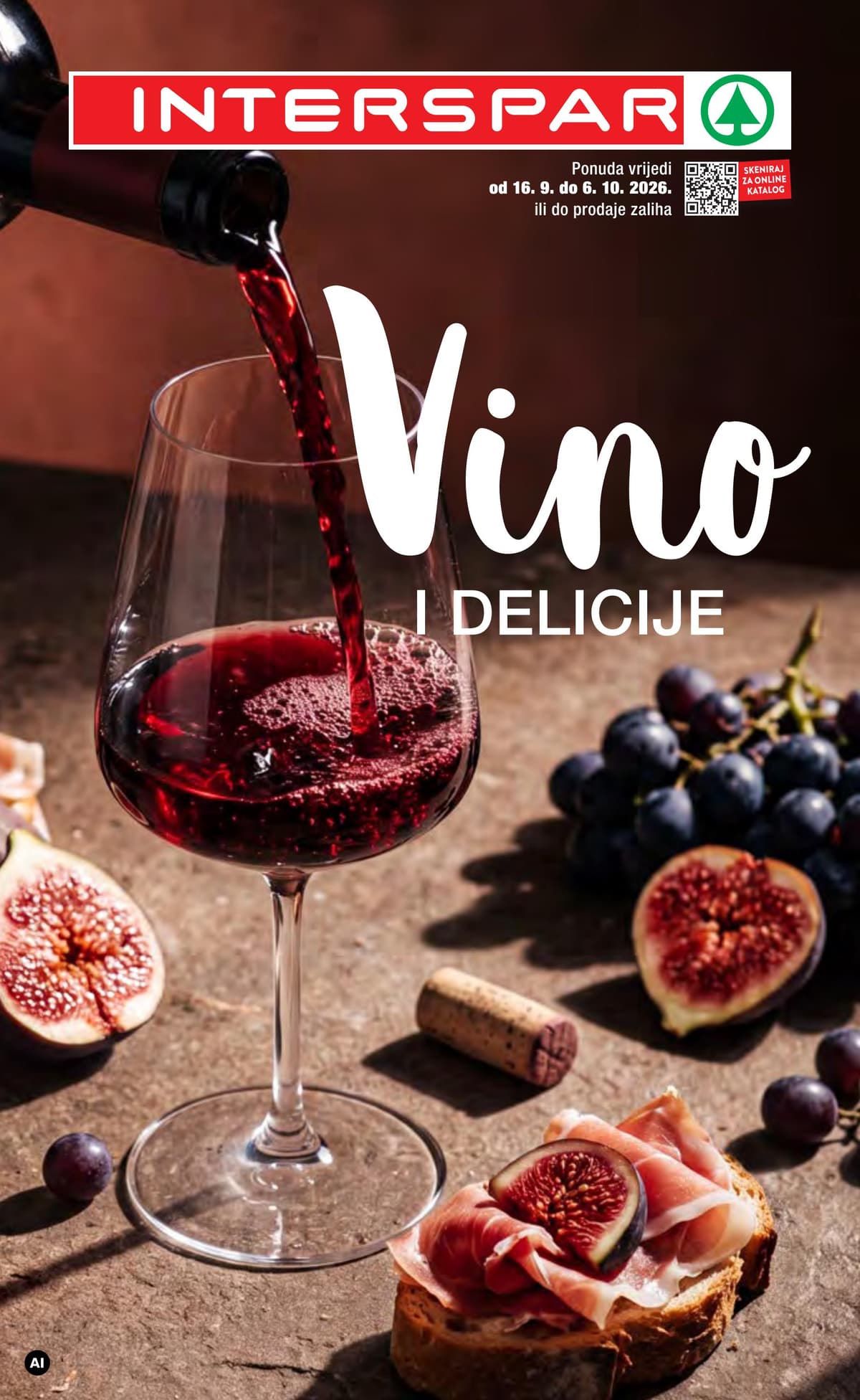 Stranica 1. Interspar kataloga - Vino i delicije od 17.09.2026.